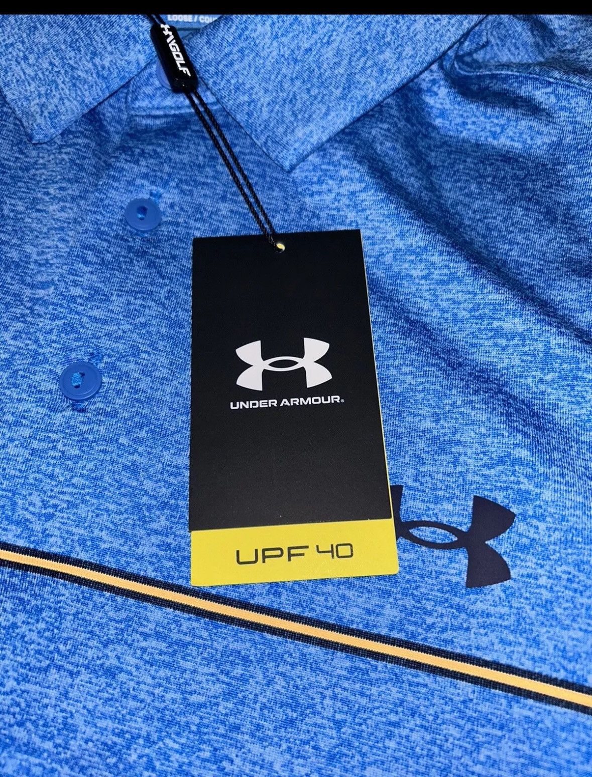 Under Armour New Blue UA UNDER ARMOUR MEN'S PLAYOFF 3.0 PERFORMANCE GOLf Size US XXL / EU 58 / 5 - 2 Thumbnail