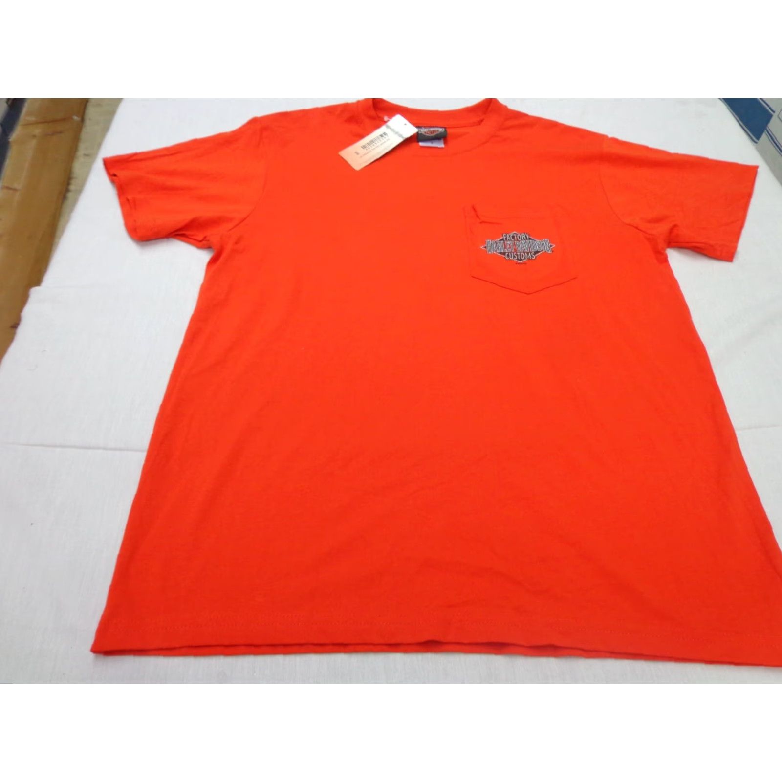 Harley Davidson Harley-Davidson Mens T-Shirt Smoky Mountains Orange Pocket Small S Orange Pockets Smoky Mountains Harley-Davidson Shirt Mens T-Shirt Size US S / EU 44-46 / 1 - 3 Thumbnail