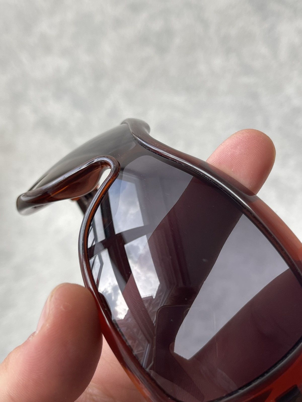 NEW NORDSTROM Black Solid $78 Chunky Oversized Sunglasses display picture 2