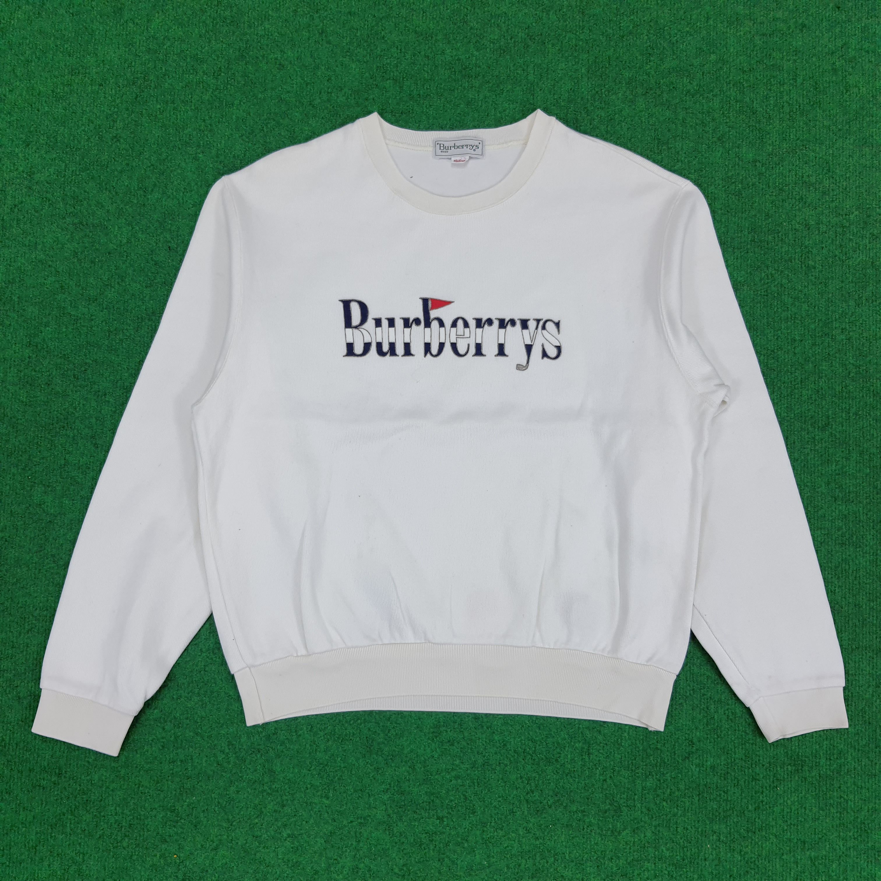 Vintage Burberry Spell Out Sweatshirts