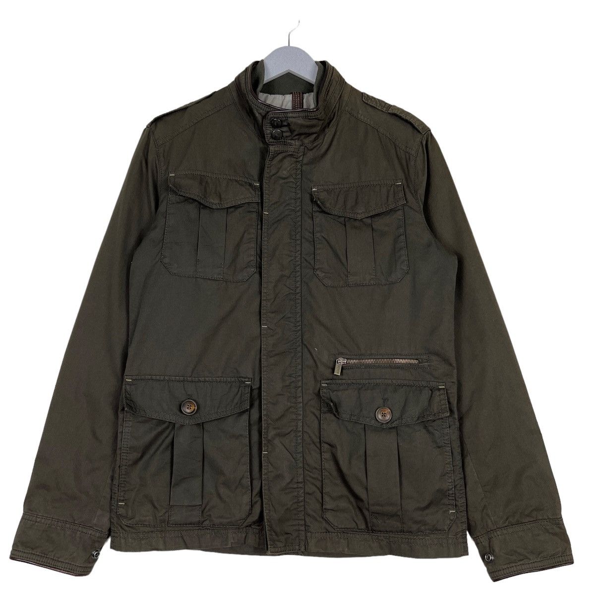 Massimo Dutti 🔥 MASSIMO DUTTI FOUR POCKET CARGO JACKET Size US M / EU 48-50 / 2 - 1 Thumbnail