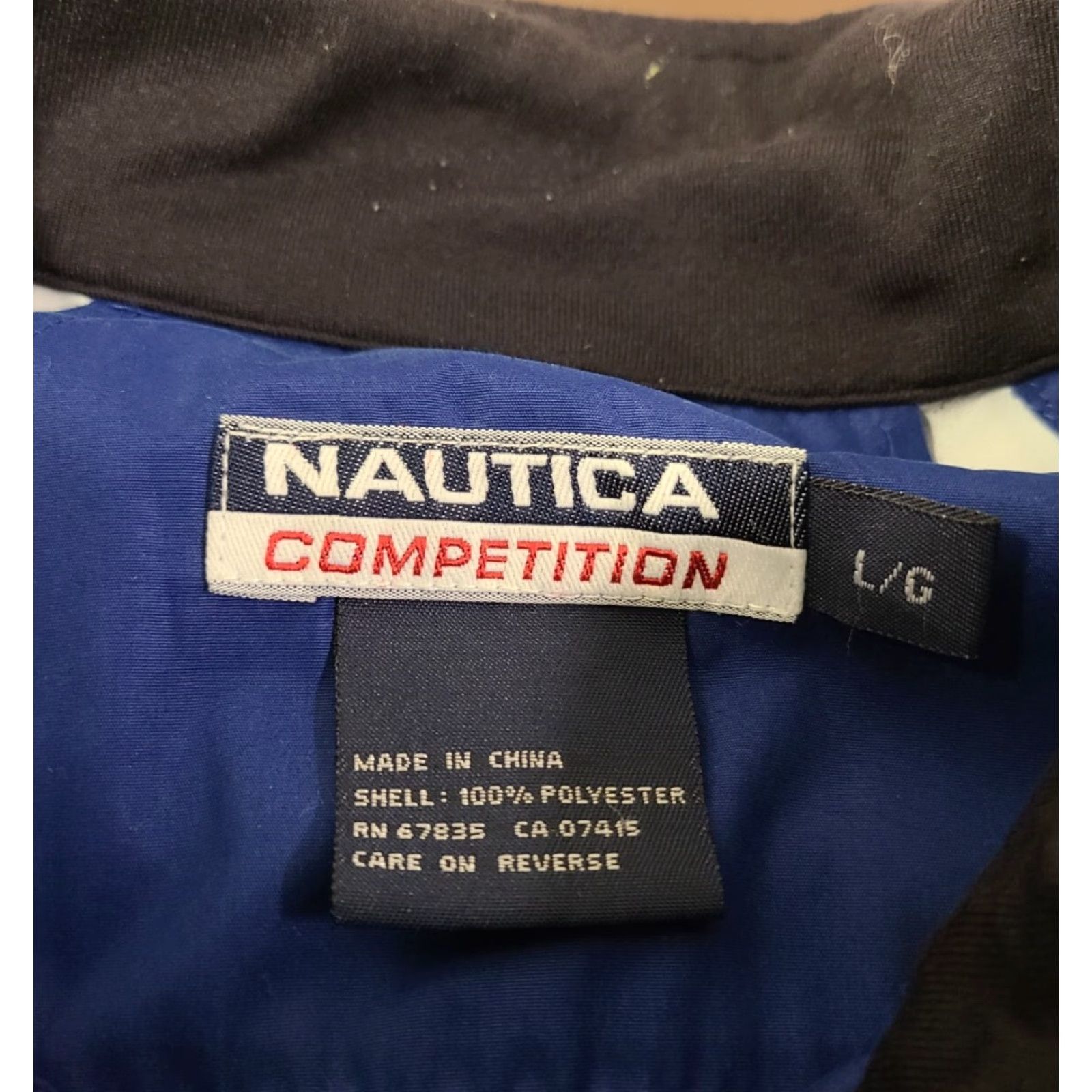 Nautica VINTAGE Nautica Windbreaker Jacket Sailing All Seasons 90s Mens Large Blue Logo Size US L / EU 52-54 / 3 - 4 Thumbnail