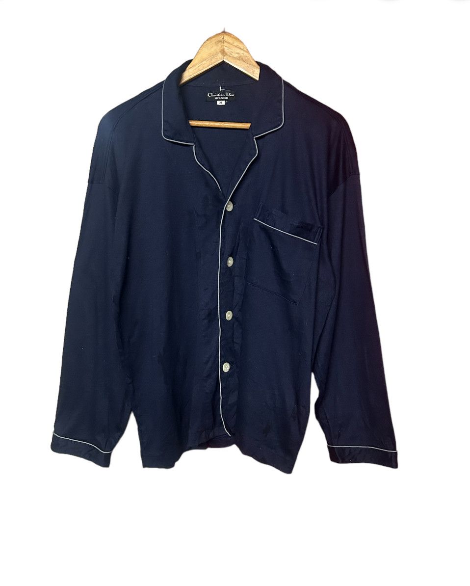 Christian Dior Monsieur × Vintage Vintage Christian Dior Pyjamas Shirt Size US M / EU 48-50 / 2 - 1 Thumbnail