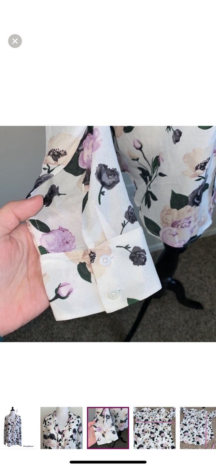 Equipment Equipment small Liana silk blouse Size S / US 4 / IT 40 - 3 Thumbnail