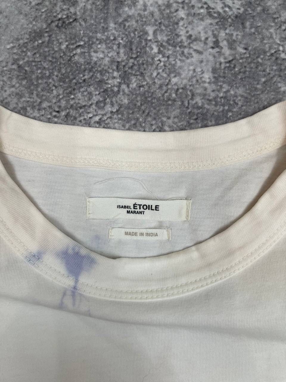 Isabel Marant Etoile Isabel Marant Étoile Women Cotton Tie Dye T-Shirt White Size S / US 4 / IT 40 - 4 Thumbnail