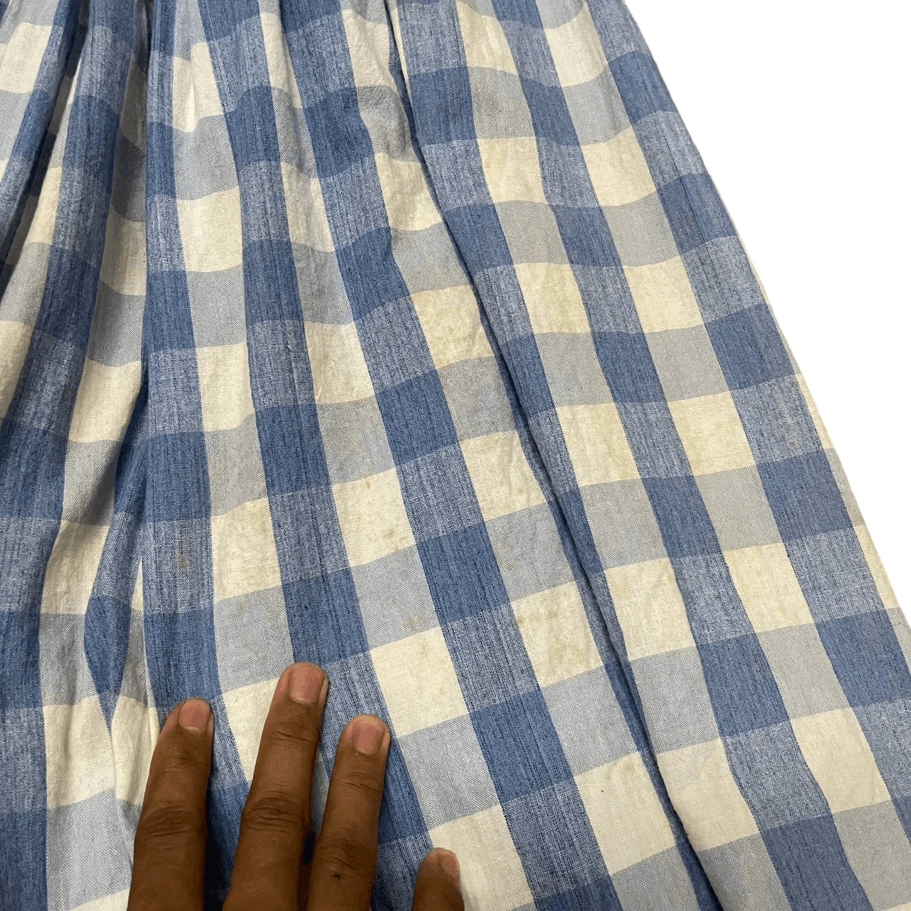 Issey Miyake Vintage 80's IS Care Label Issey Miyake Plaid Skirt Size 28" / US 6 / IT 42 - 10 Thumbnail