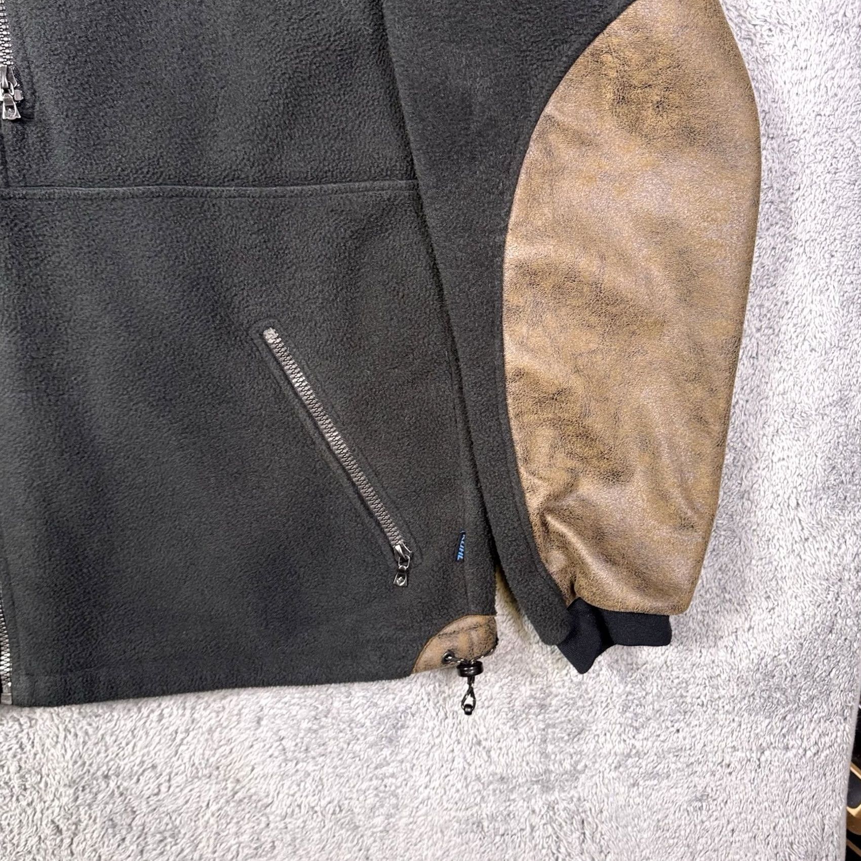 Vintage Kuhl Alpenwurx Jacket Mens XL Full Zip Fleece Suede Sherpa Tech Hike Gorpcore Size US XL / EU 56 / 4 - 3 Thumbnail