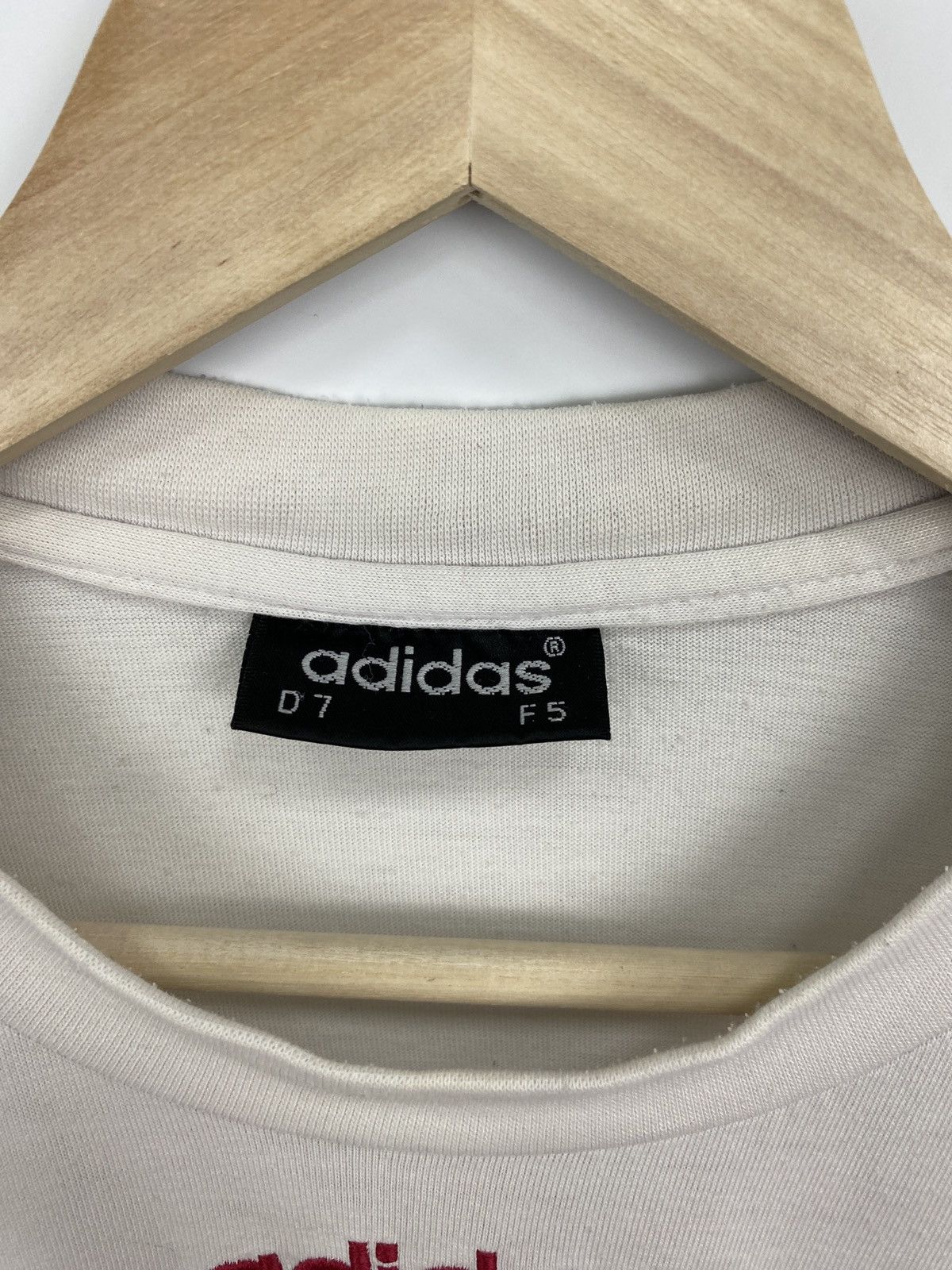 Adidas 🇩🇪 Vintage 80s Adidas Retro T-Shirt Rare Y2K Bundeswehr Size US L / EU 52-54 / 3 - 6 Thumbnail