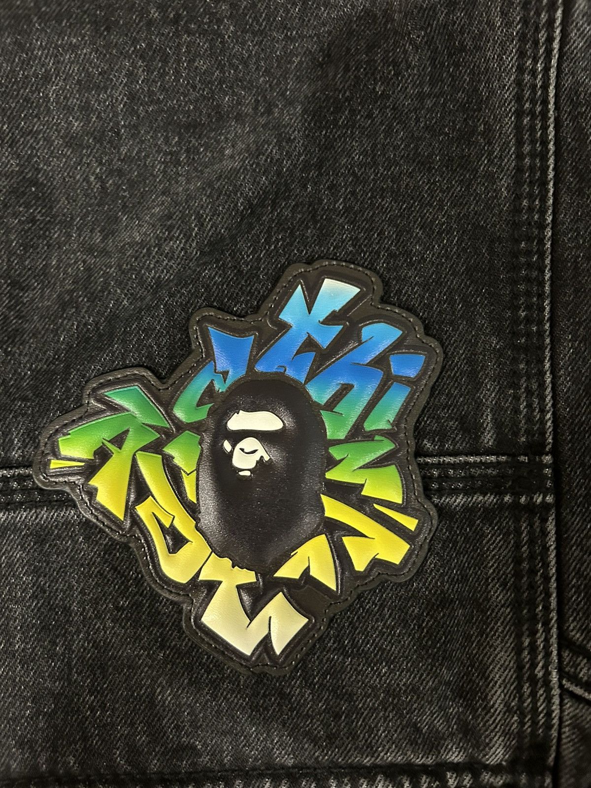 Bape PATCH 2 TONE WASHED WORK SHORTS Size US 32 / EU 48 - 3 Thumbnail