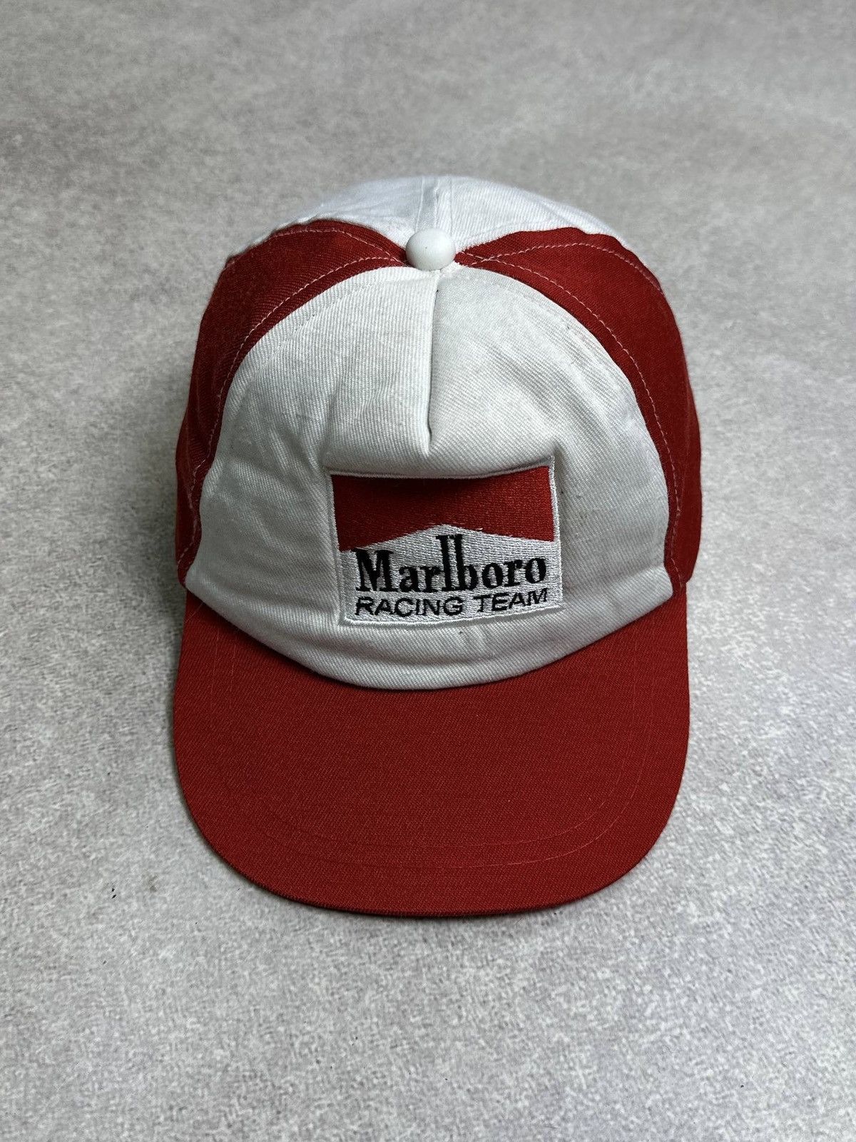 Marlboro Vintage 90s Marlboro Embroidery Rally Racing Cap Size ONE SIZE - 1 Thumbnail