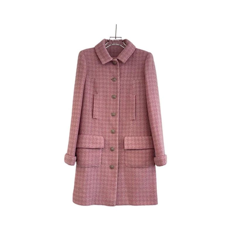 Chanel Chanel Lapel simple single-breasted coat Size XS / US 0-2 / IT 36-38 - 1 Thumbnail