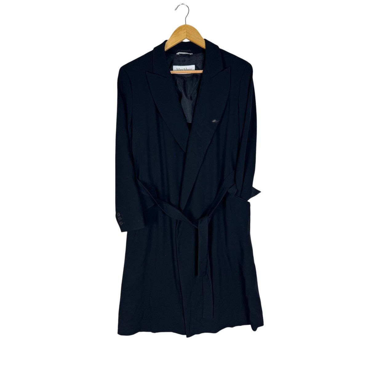 Max Mara ☀️MAX MARA ITALY WOOL CARDIGAN LONG JACKET Size M / US 6-8 / IT 42-44 - 2 Thumbnail