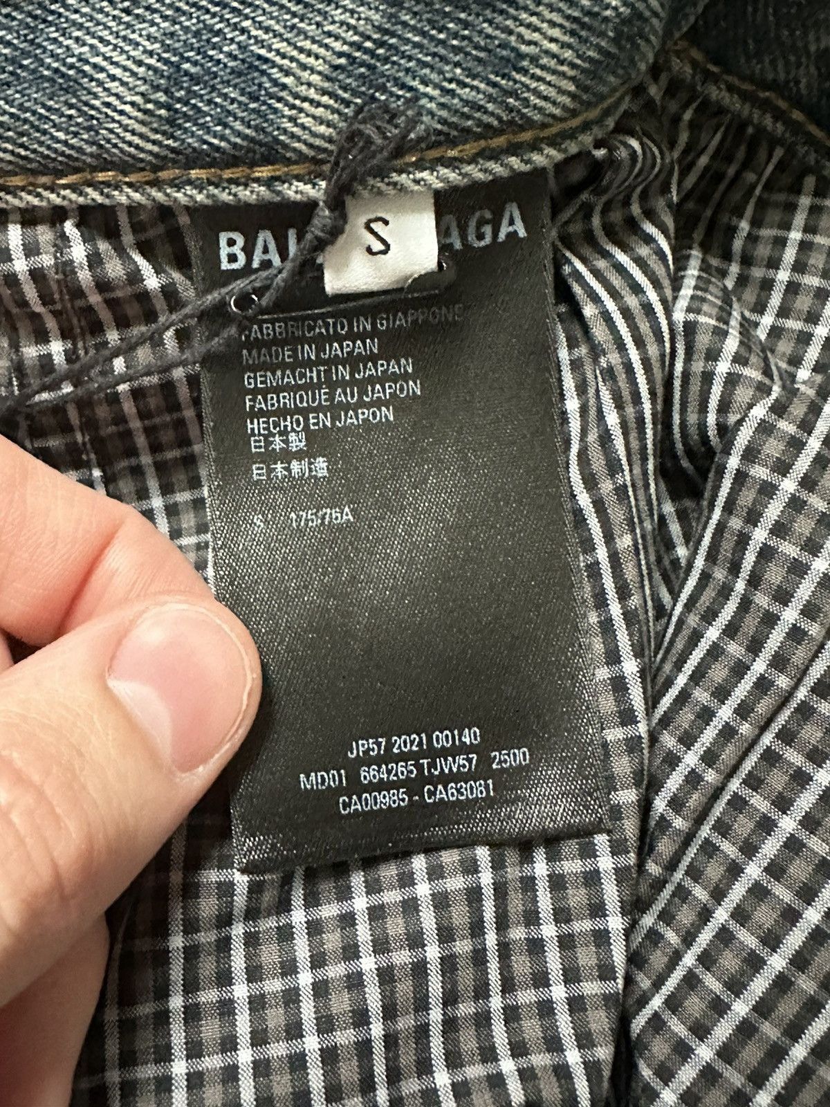 Balenciaga Balenciaga FW21 Baggy Destroyed Boxer Denim Jeans Runway Size US 30 / EU 46 - 5 Thumbnail