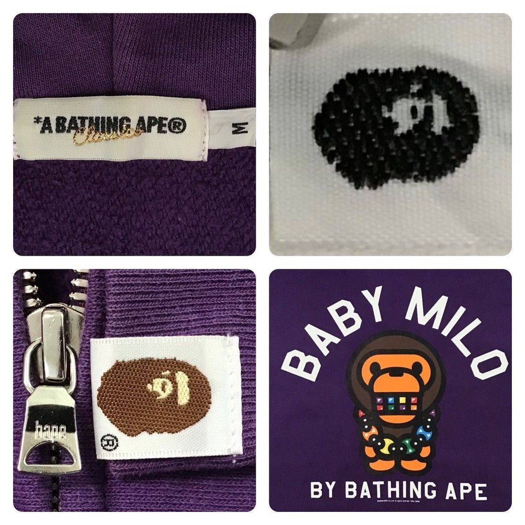Bape BAPE Milo full zip hoodie a bathing ape NIGO Size US M / EU 48-50 / 2 - 8 Thumbnail