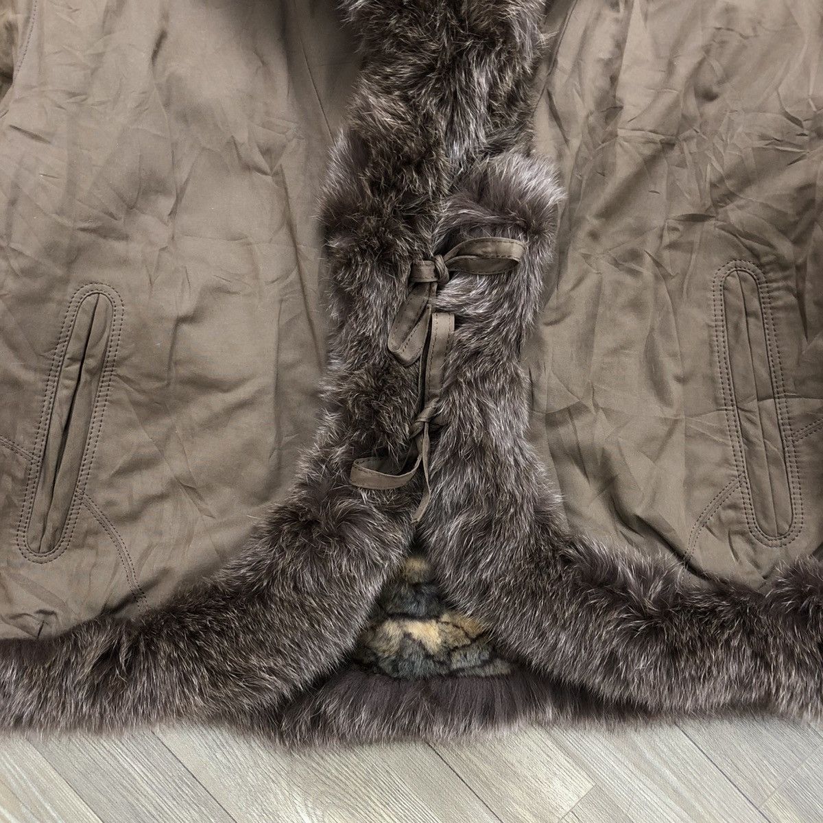 Pierre Balmain Vintage Pierre Balmain Paris Leopard Reversible Fur Jacket Size US XL / EU 56 / 4 - 19 Thumbnail