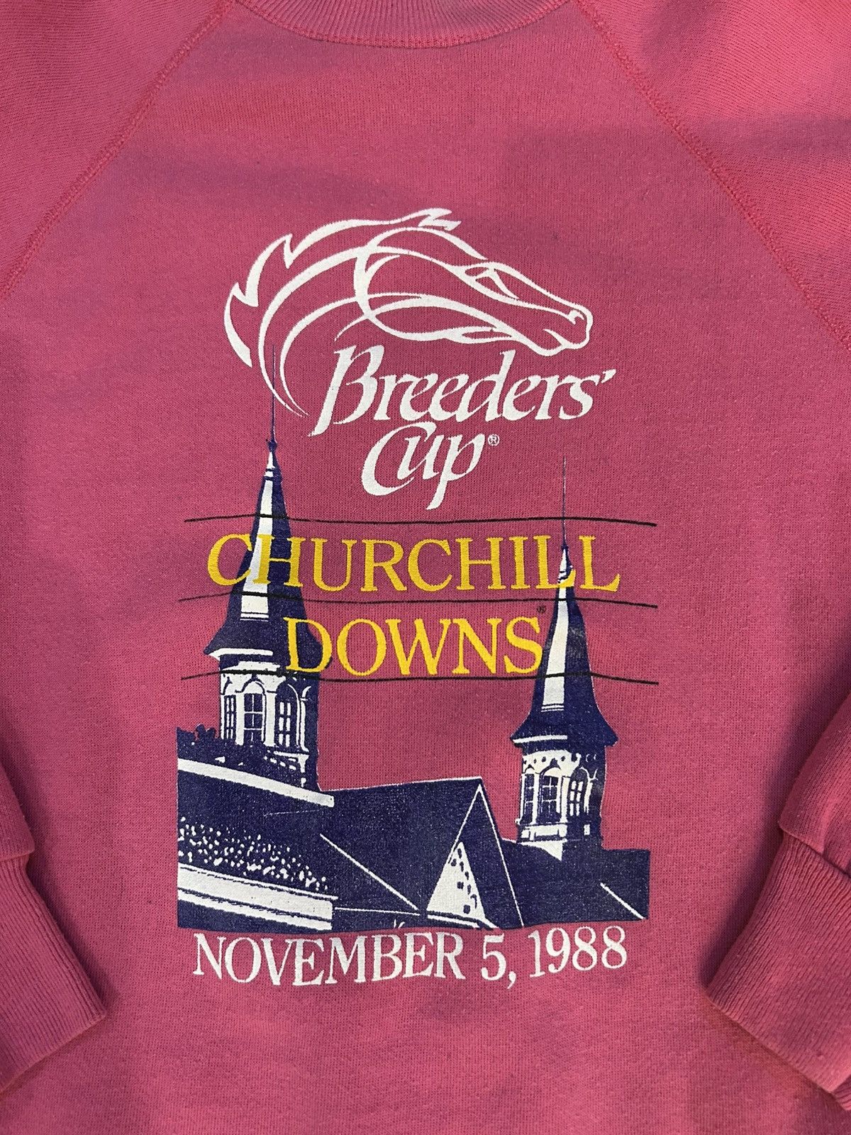 Other Churchill Downs Breeders Cup 1988 Pink Crewneck Size US S / EU 44-46 / 1 - 2 Thumbnail