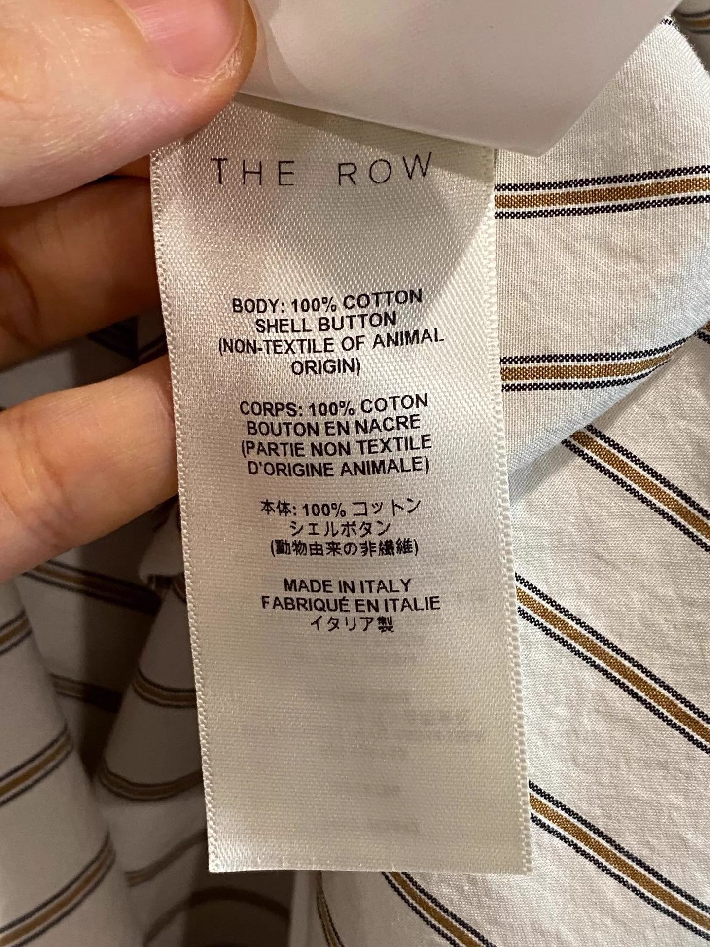 The Row The Row 25 New Striped Oversized Dress/Jacket Size 0 Size XS / US 0-2 / IT 36-38 - 5 Thumbnail