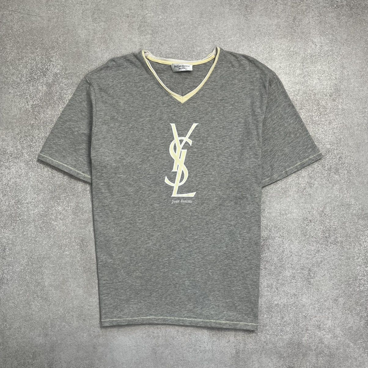 Yves Saint Laurent YSL big logo Pour Homme