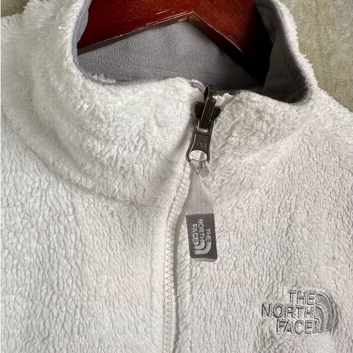 The North Face × Vintage Y2K The North Face Osito Fleece Jacket Sz M Full Zip White Size M / US 6-8 / IT 42-44 - 8 Thumbnail