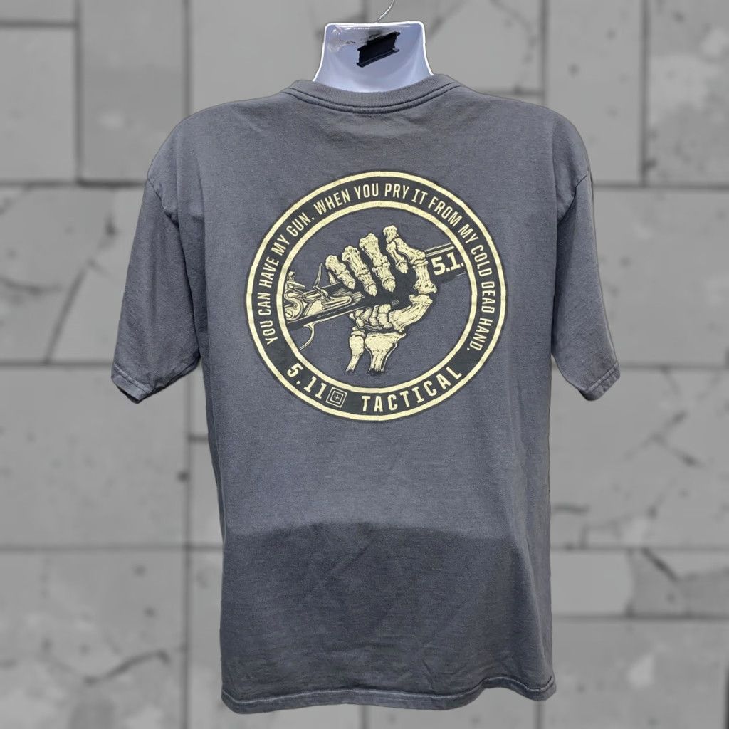 Vintage 5.11 Tactical Men’s T-Shirt Gray Guns 2nd Amendment Short Sleeve Size L Size US L / EU 52-54 / 3 - 1 Thumbnail