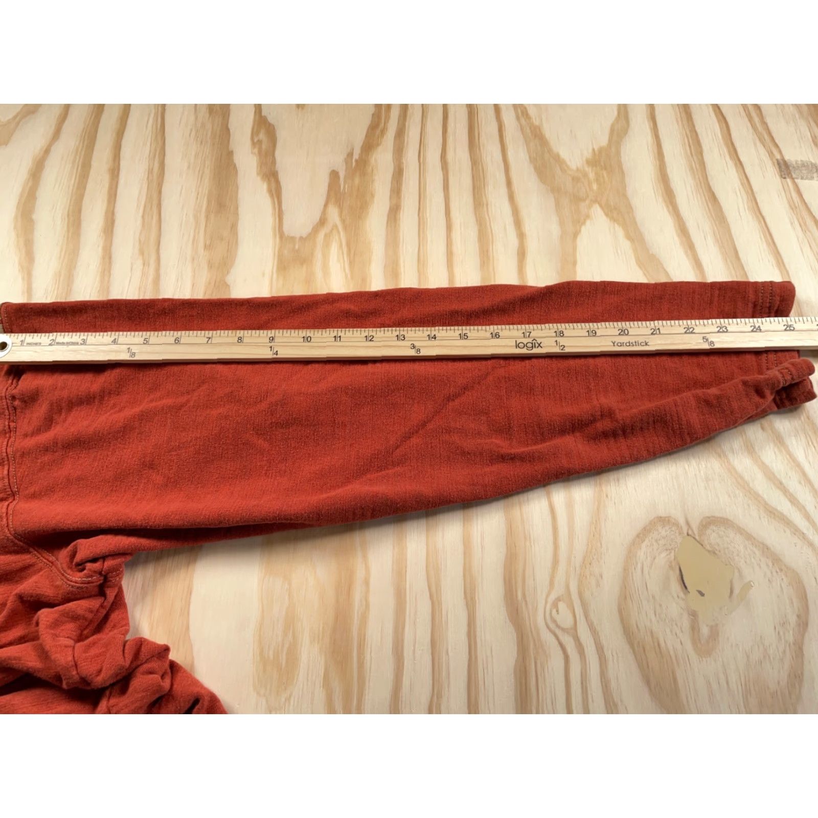The Territory Ahead Territory Ahead Henley Sweatshirt Adult XL Dark Orange Snap Button Mens Size US XL / EU 56 / 4 - 7 Thumbnail