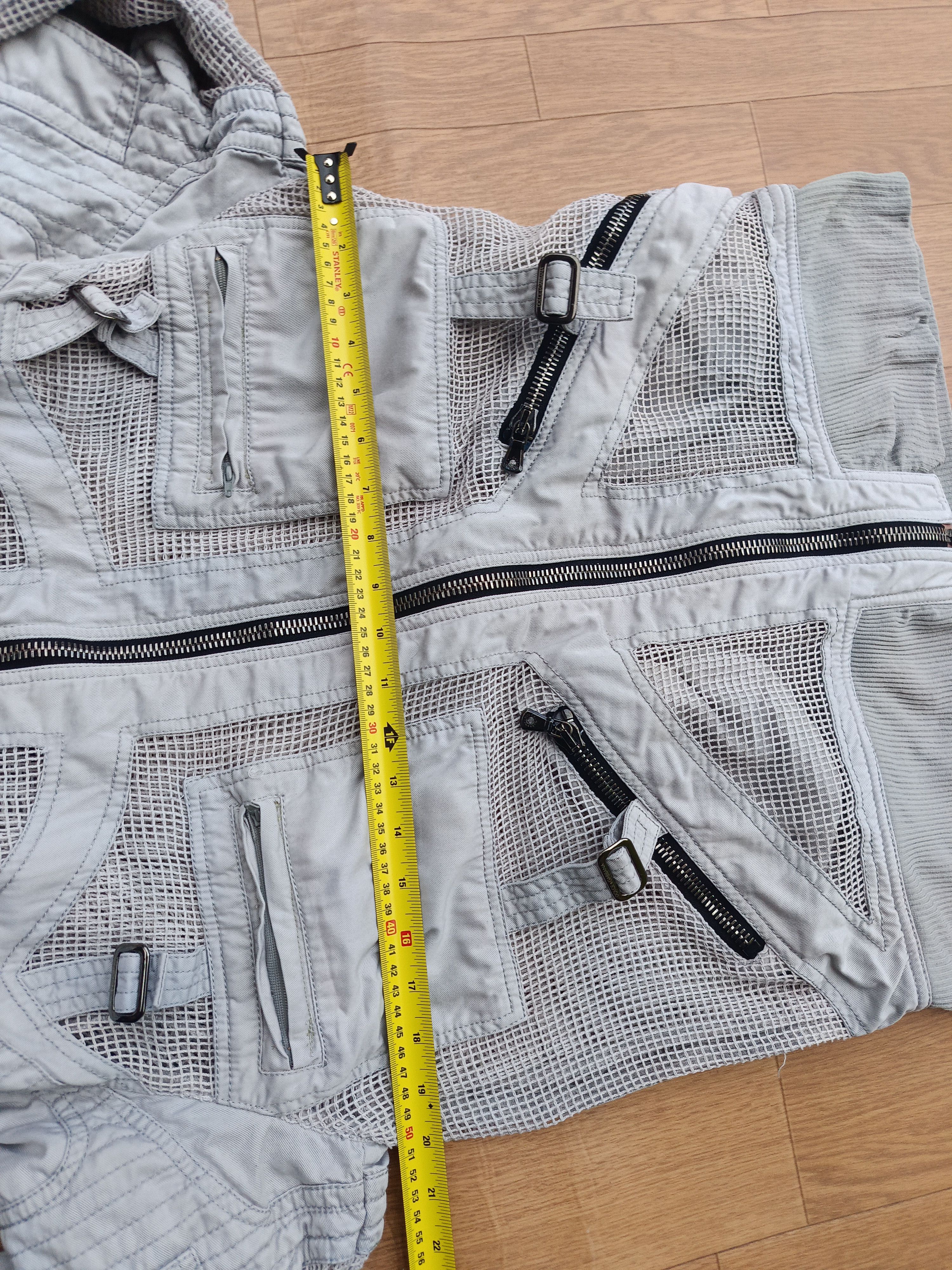 Dolce & Gabbana SS2004 DOLCE AND GABBANA PARACHUTE MESH JACKET Size US S / EU 44-46 / 1 - 12 Thumbnail