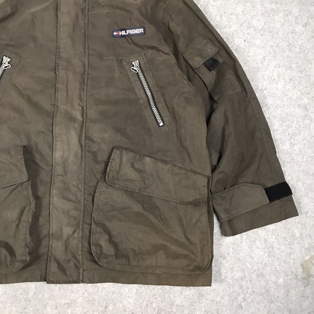 Tommy Hilfiger TOMMY HILFIGER ZIPPER OVERSIZE DESIGN JACKET Size US S / EU 44-46 / 1 - 4 Thumbnail