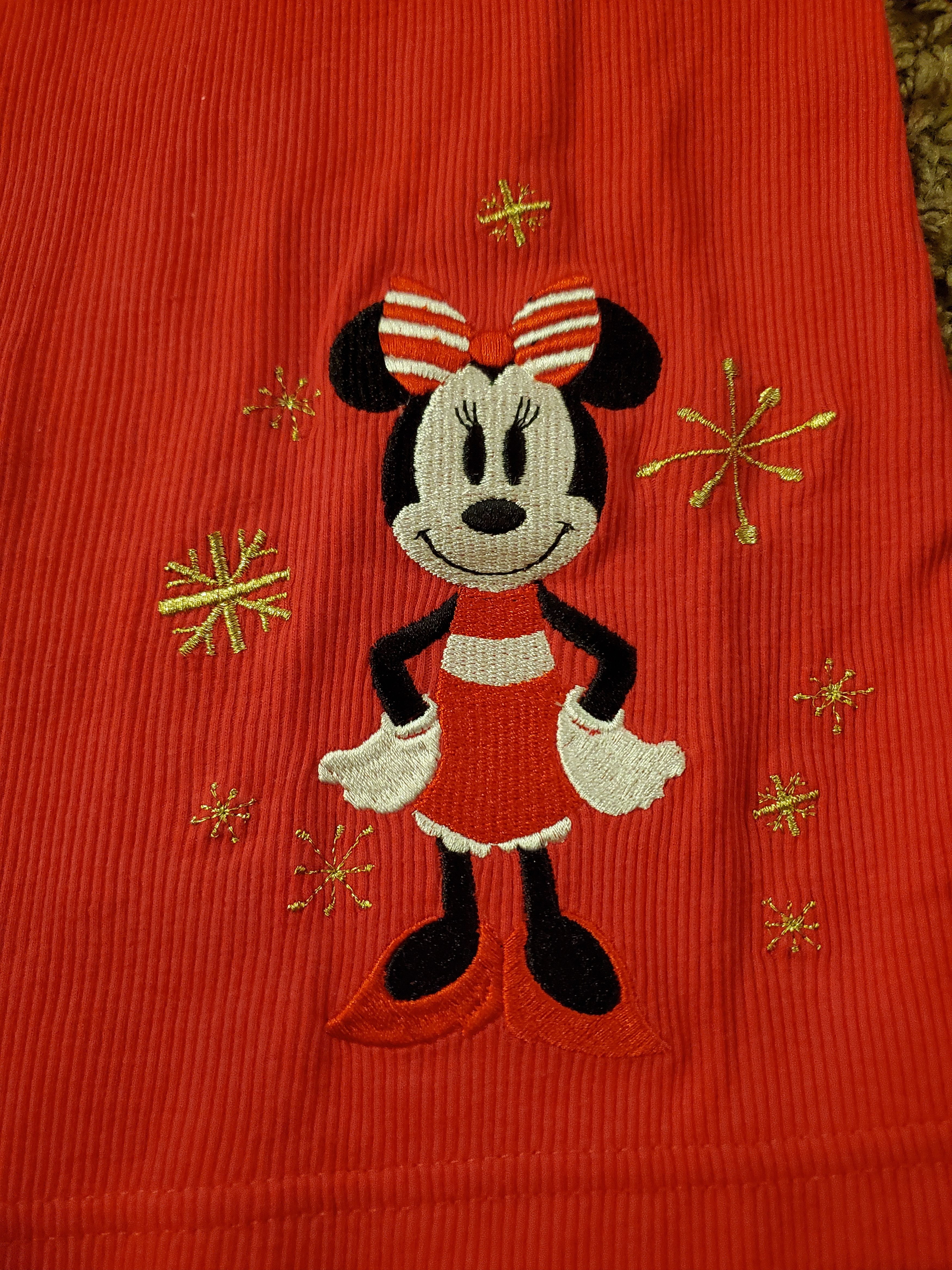 Disney Disney Parks Japan Minnie Mouse Embroidered Long Sleeve Top Size S / US 4 / IT 40 - 3 Thumbnail