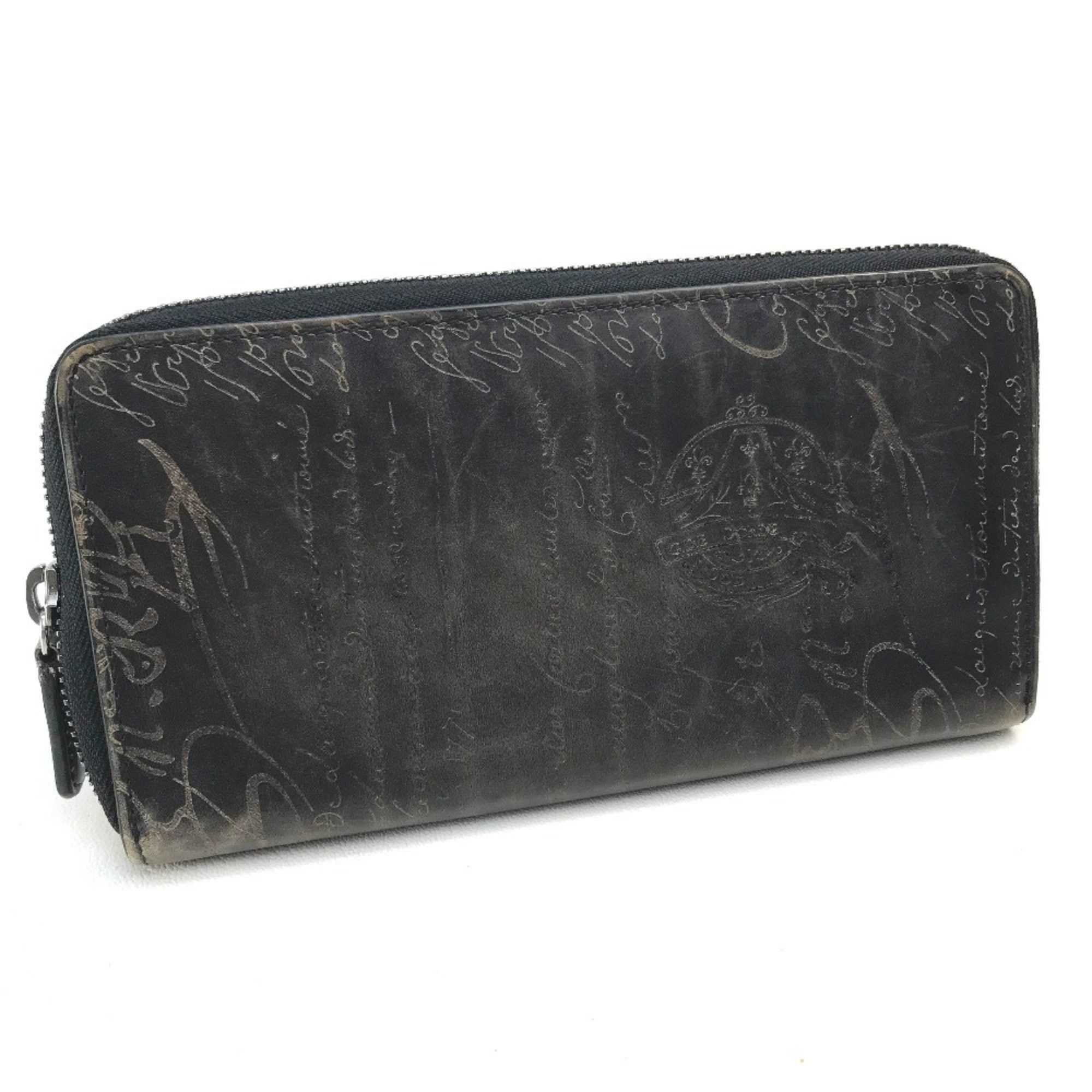 Berluti Berlutti Zip Around Venetian leather Long Wallet Brown Dark brown Size ONE SIZE - 1 Thumbnail