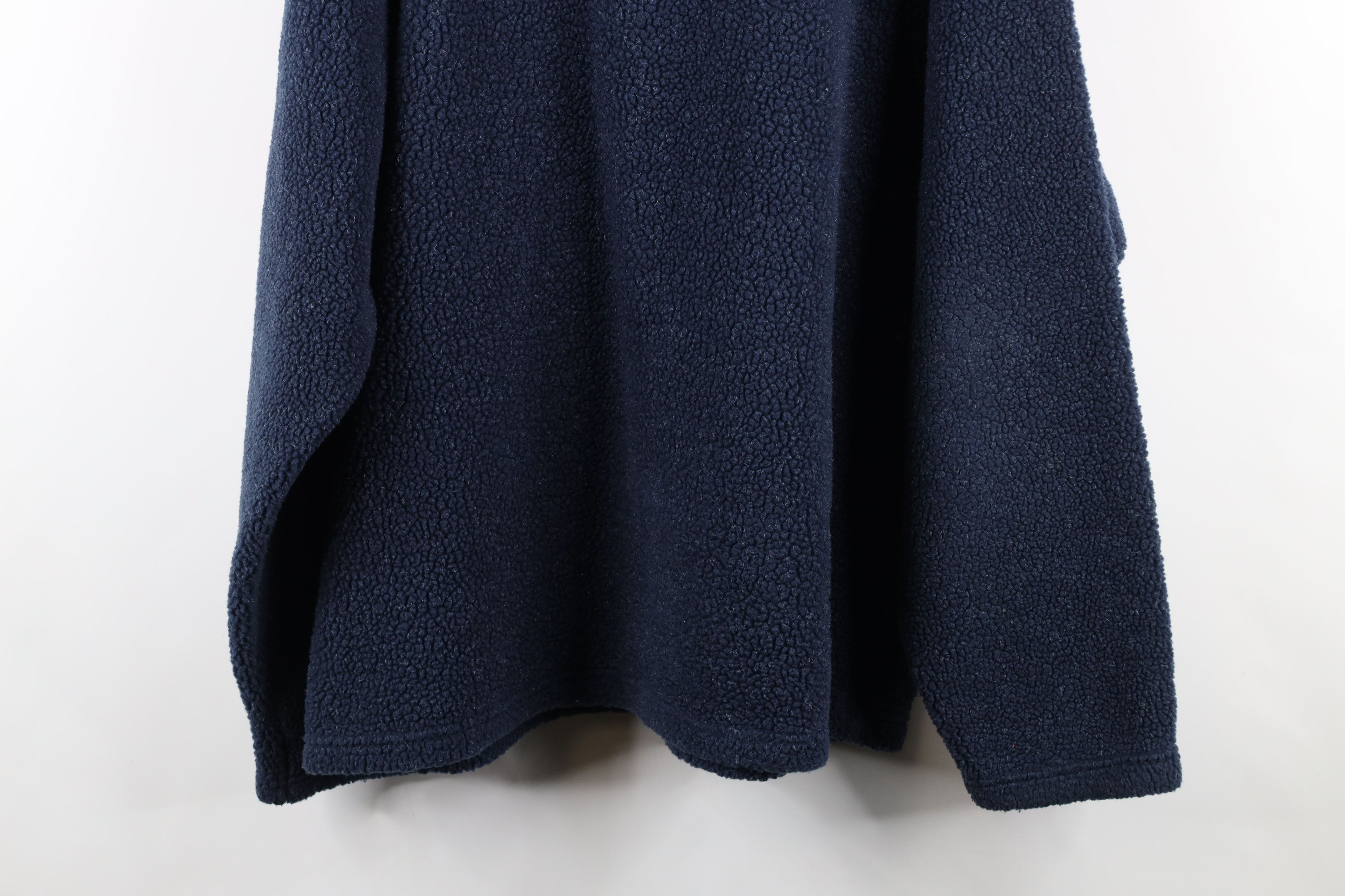 Vintage Vintage 90s Streetwear Deep Pile Fleece Half Zip Sweater Size US XXL / EU 58 / 5 - 12 Thumbnail