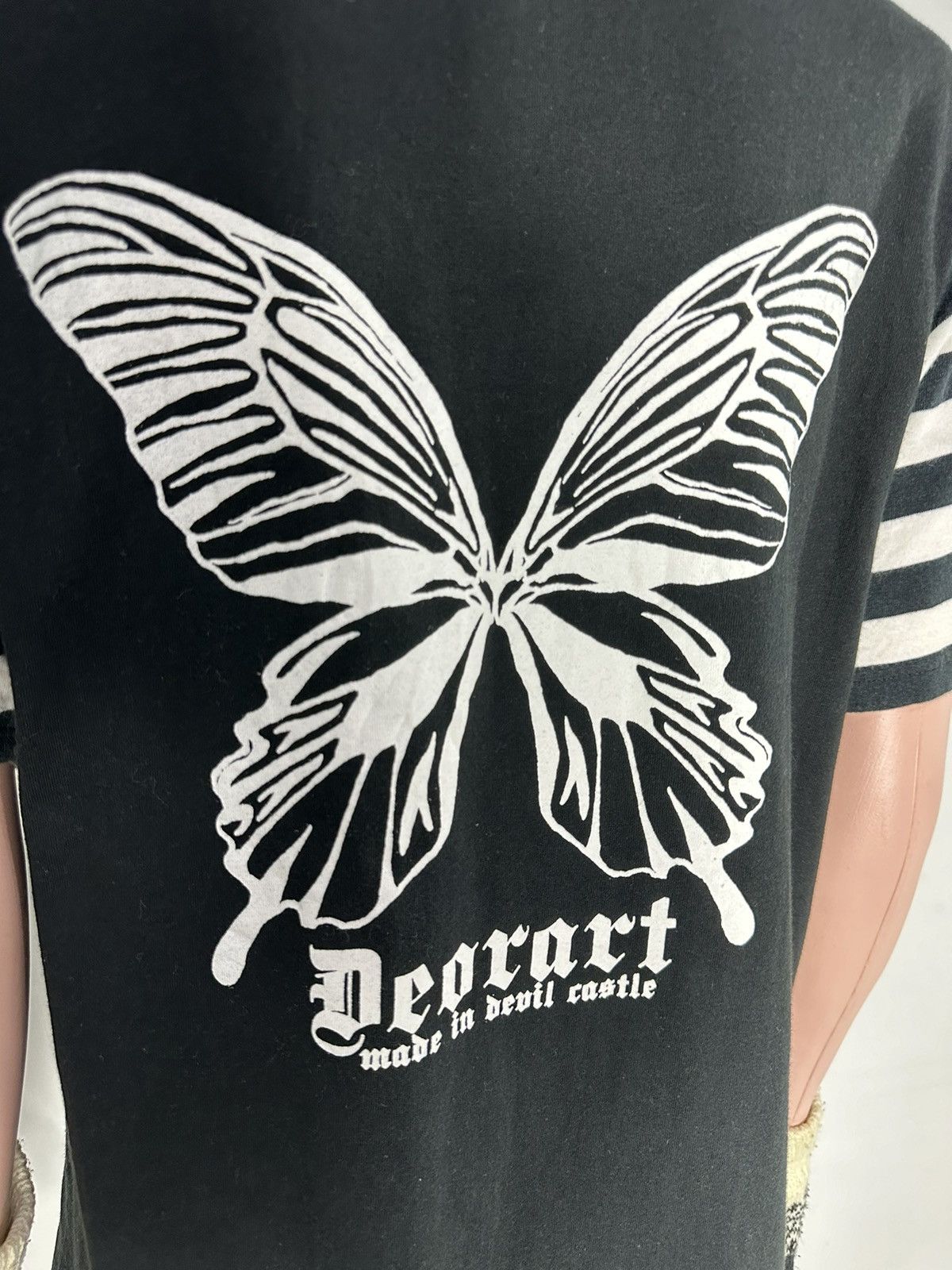 Japanese Brand Deorart Punk Bondage Bunny Hooded Zip Tshirt Size L / US 10 / IT 46 - 8 Thumbnail