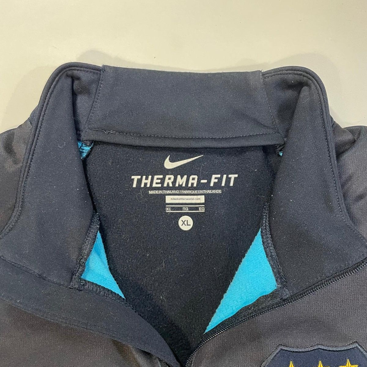 Nike Nike Manchester City Thermal-Fit training top player issue Size US XL / EU 56 / 4 - 9 Thumbnail