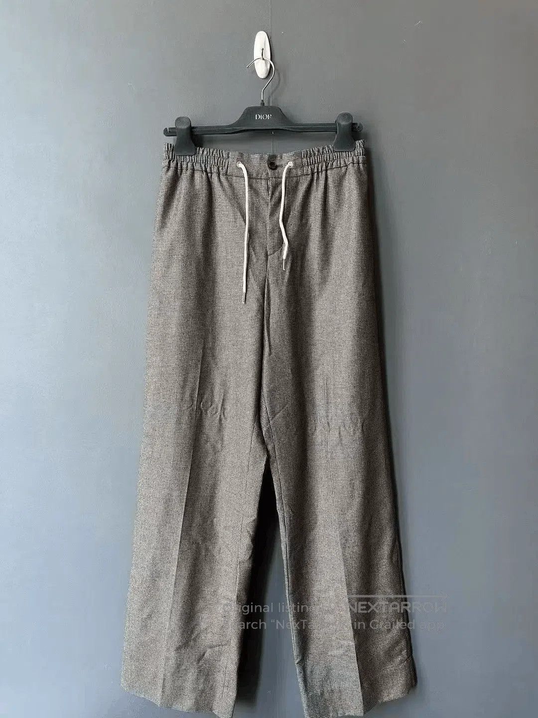 Celine Celine Houndstooth Wool Trousers. Size 37" - 1 Thumbnail