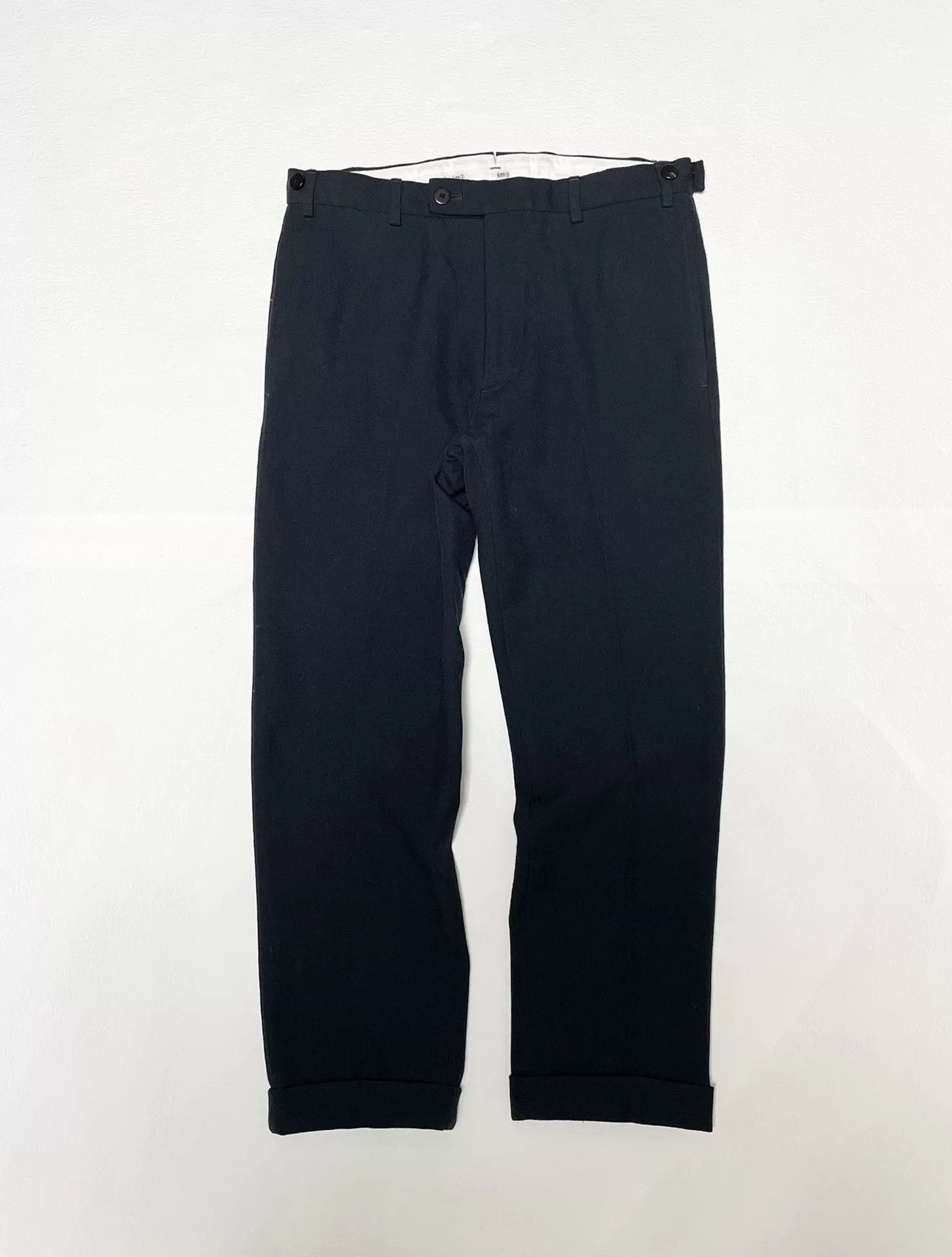 Visvim Visvim High-Water Wool Cropped Pants Size US 26 / EU 42 - 1 Thumbnail