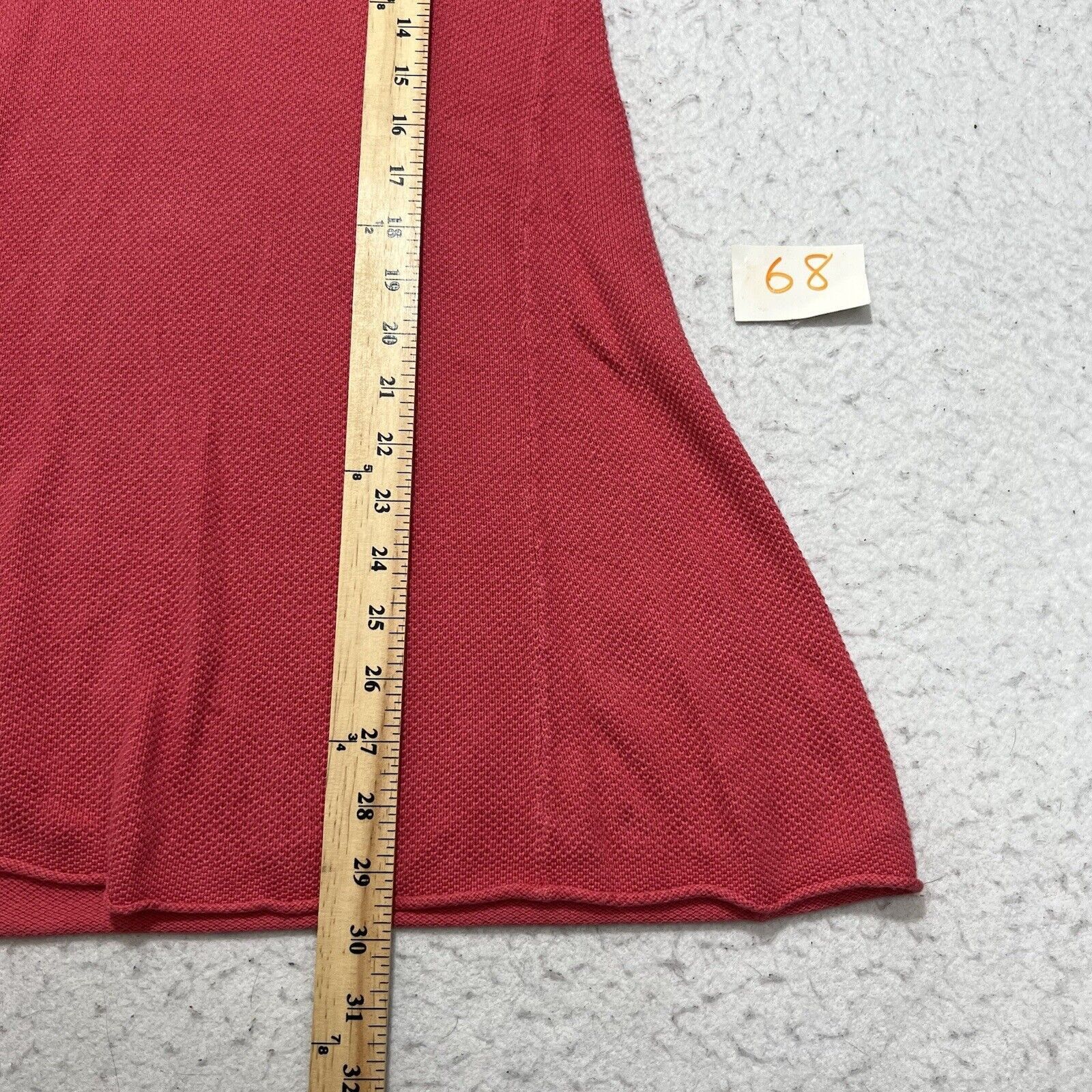 J. Jill J. Jill Coral Pink Pullover A-Line Sweater Long Sleeve Size S / US 4 / IT 40 - 8 Thumbnail