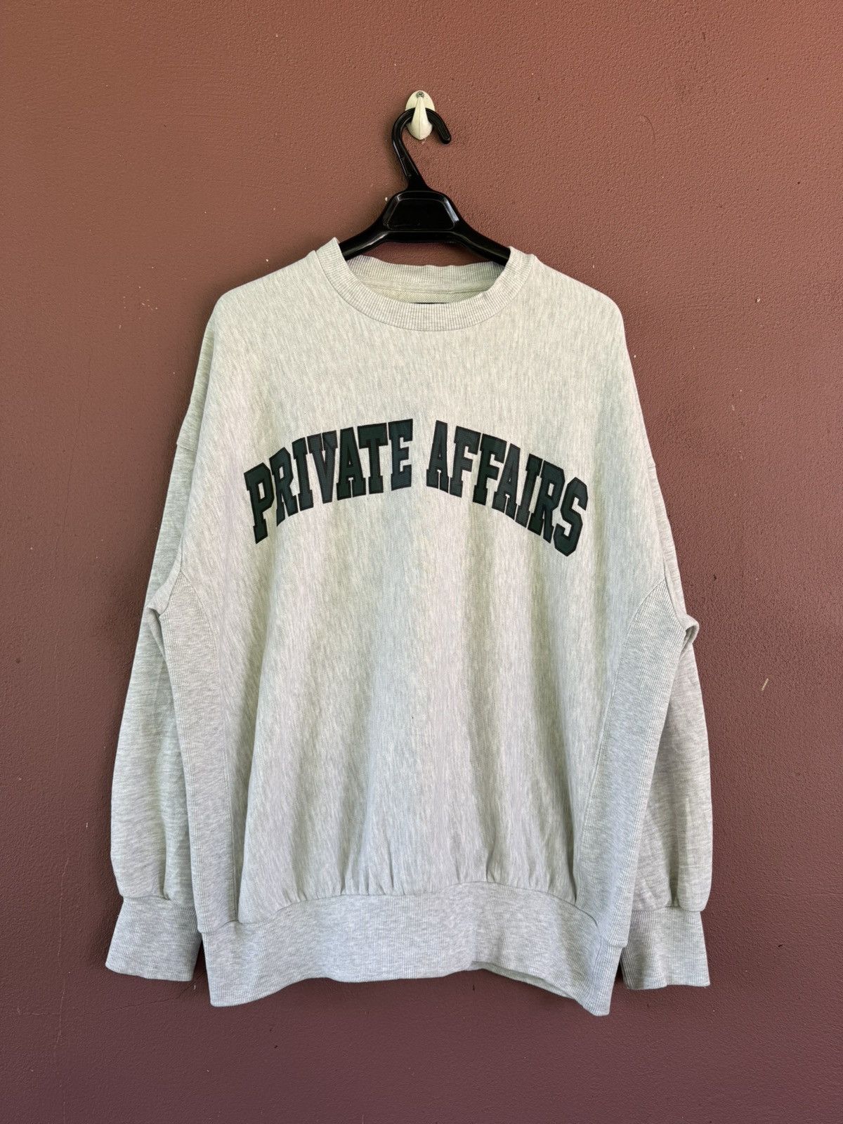 Private affairs sweatshirt
