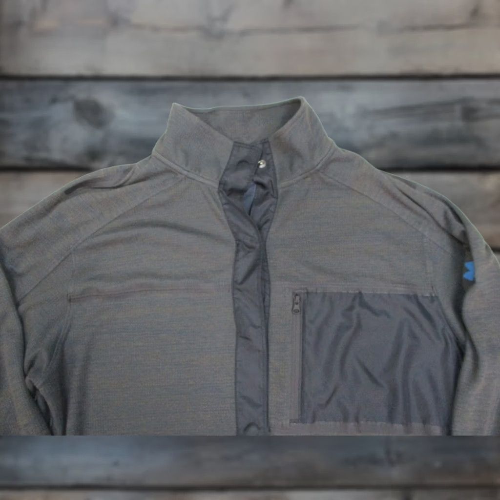 Under Armour Under Armour Sweatshirt Men Large Black Fleece Pullover Outdoor Hiking-Weight All Seasons Long Sleeve Casual Mens Size US L / EU 52-54 / 3 - 1 Thumbnail