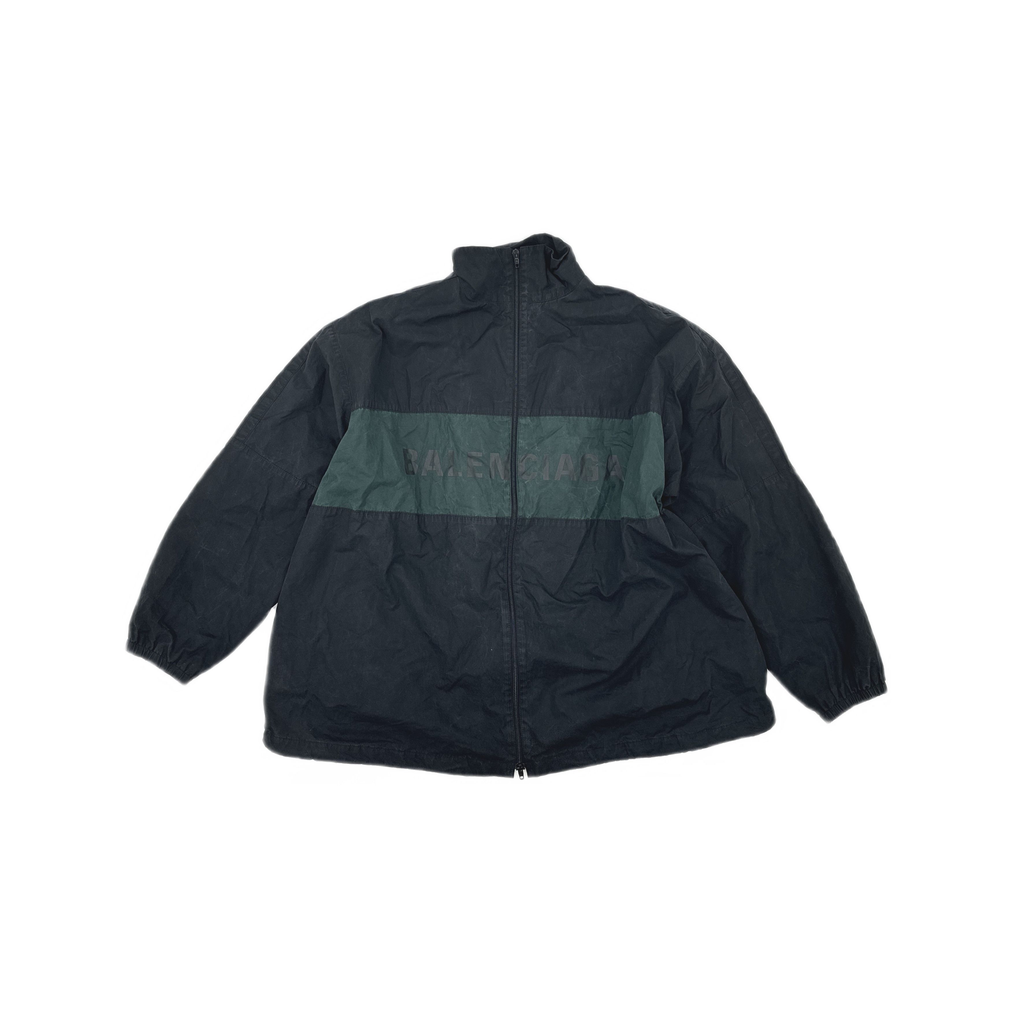 Balenciaga Balenciaga Logo Zip Jacket Size XXS Size US XXS / EU 40 - 1 Thumbnail