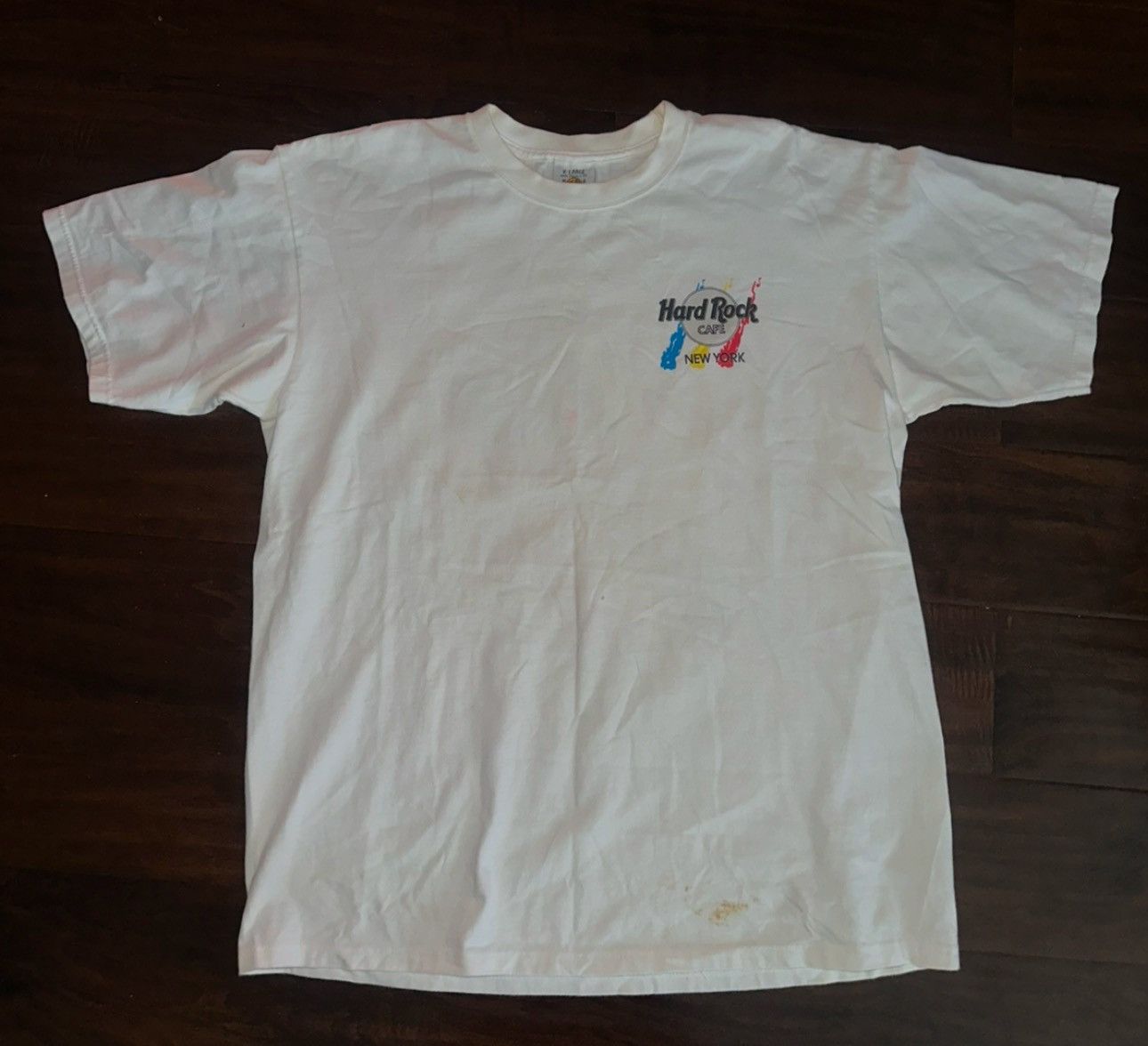 Hard Rock Cafe Vintage Hard Rock Cafe New York XL FRONT/BACK Size US XL / EU 56 / 4 - 5 Thumbnail