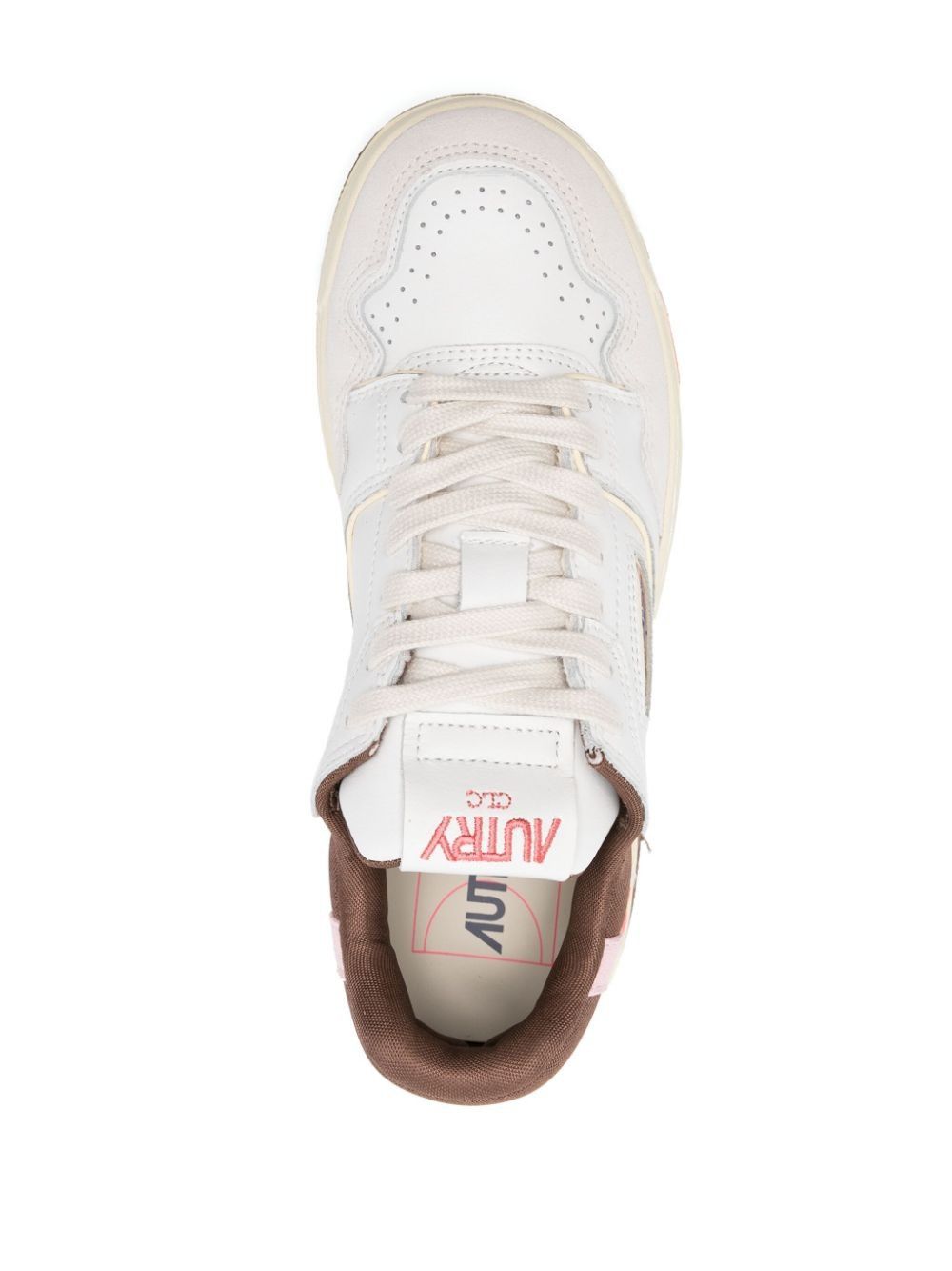 AUTRY o1y0725 Leather Low-Top Sneakers in Multicolor Size US 10 / IT 40 - 4 Thumbnail