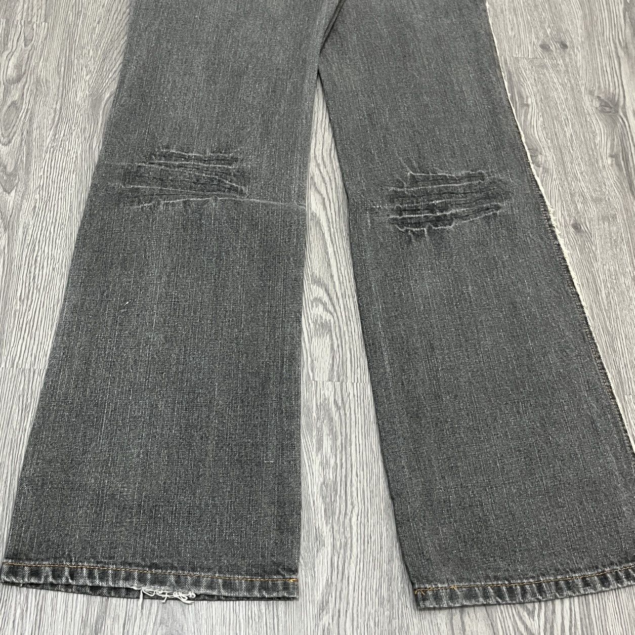 14th Addiction Bernings Sho - Phython Hybrid Flare Jeans Lgb Style Size US 27 - 20 Thumbnail