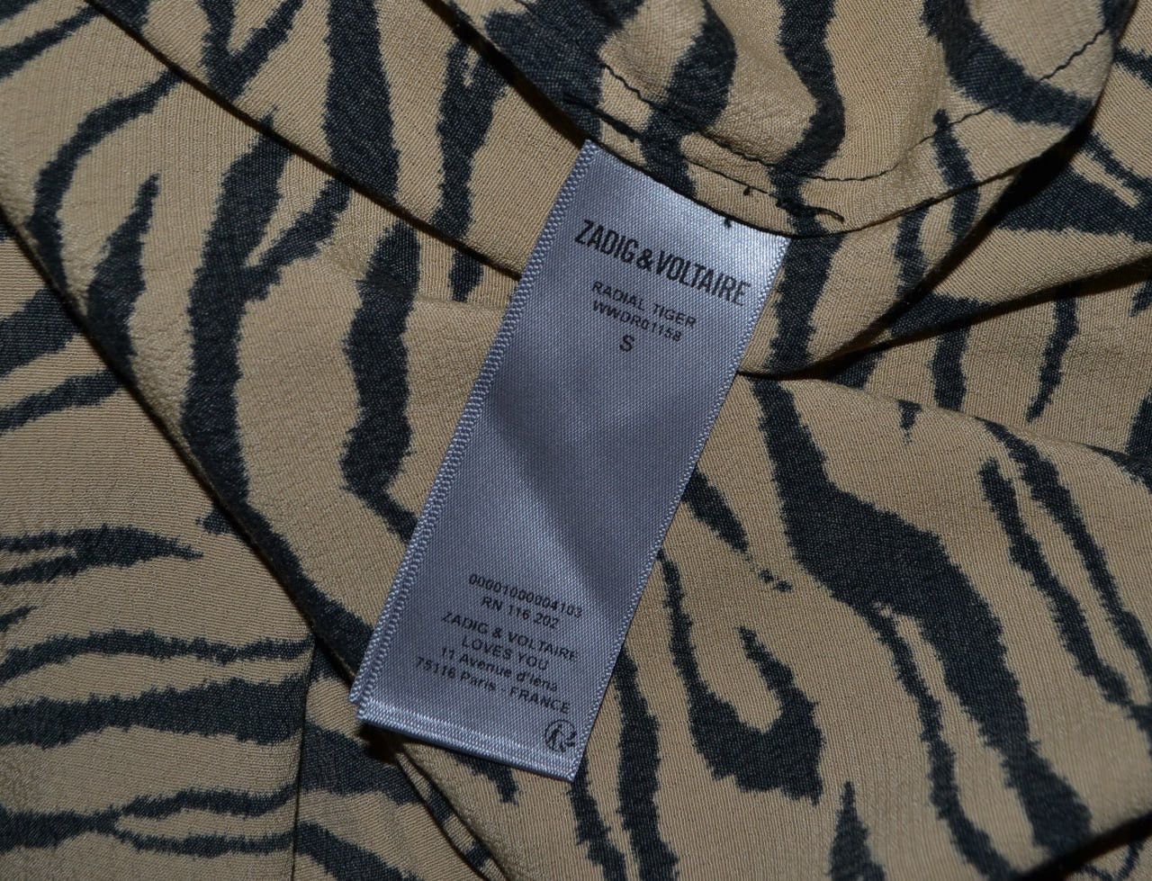 Zadig & Voltaire Zadig & Voltaire Women's Size S Radial Tiger Maxi Dress Size S / US 4 / IT 40 - 20 Thumbnail