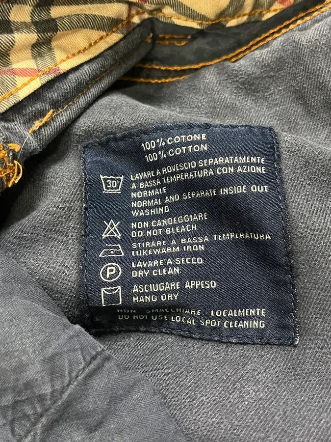 Burberry 2000s Burberry Navy Light Worker Pants Size US 31 - 11 Thumbnail