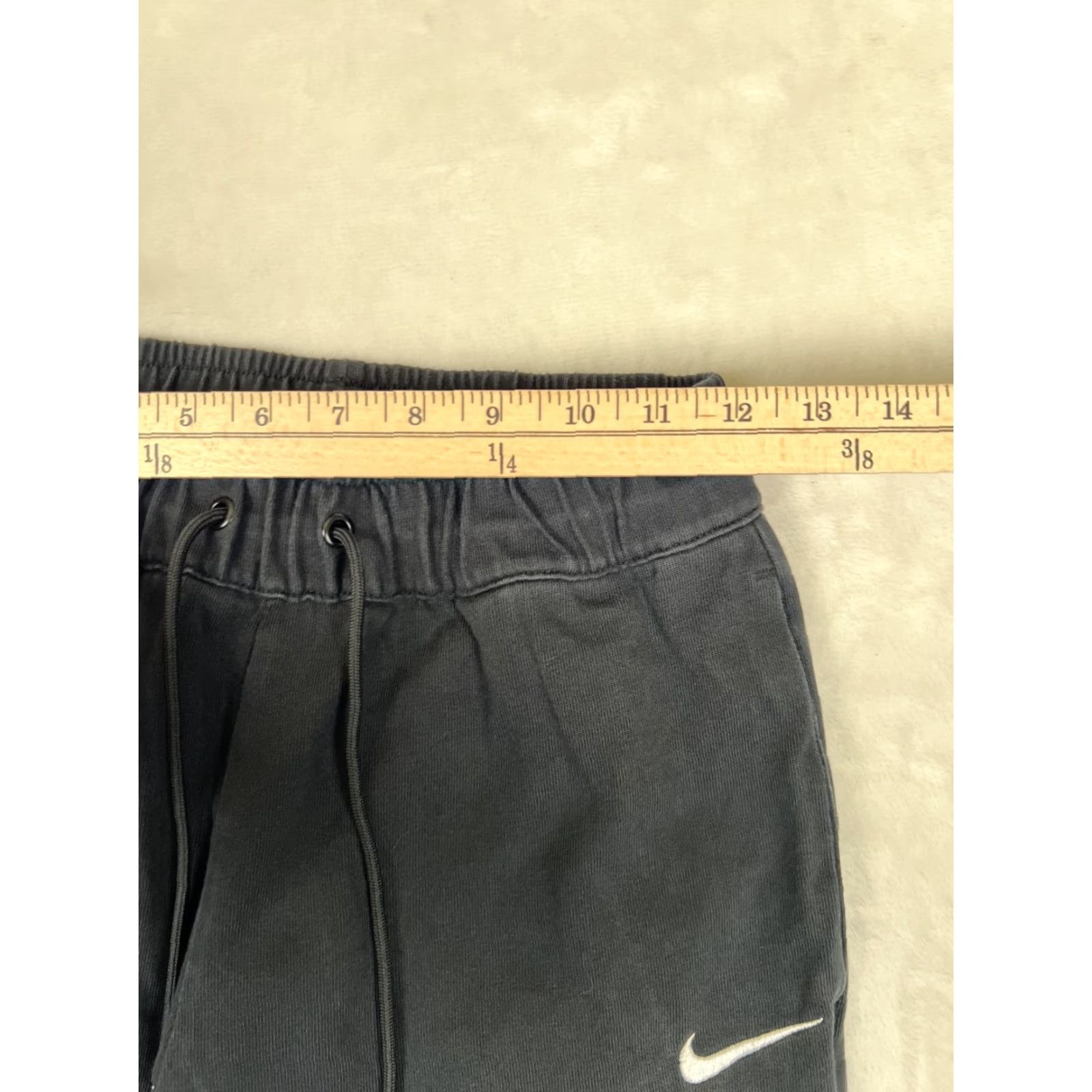 Nike Nike Fleece Sweatpants Women’s XS Black Joggers Gym Dri-FIT Pockets Elastic Waist Tapered Regular Size 26" / US 2 / IT 38 - 4 Thumbnail