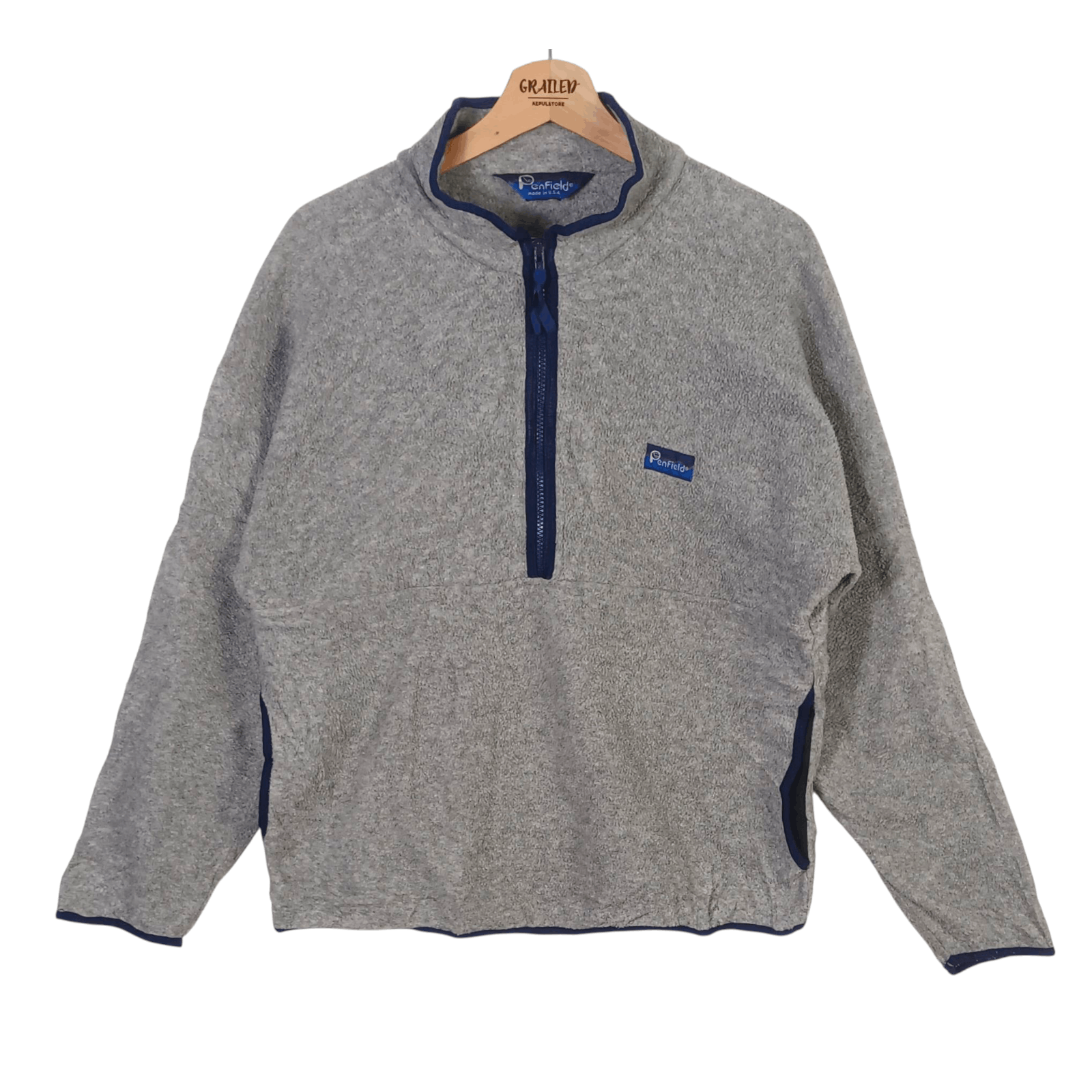 Penfield Vintage Penfield Half Zipper Fleece Made In USA Size US M / EU 48-50 / 2 - 1 Thumbnail