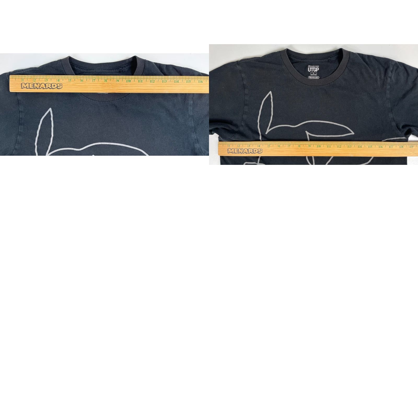 Uniqlo Uniqlo T-Shirt Nintendo Pokemon Pikachu UTGP Graphic Double-Sided Sz S Unisex Adults Black Cotton Crew Neck Short Sleeve Regular Size US S / EU 44-46 / 1 - 9 Thumbnail