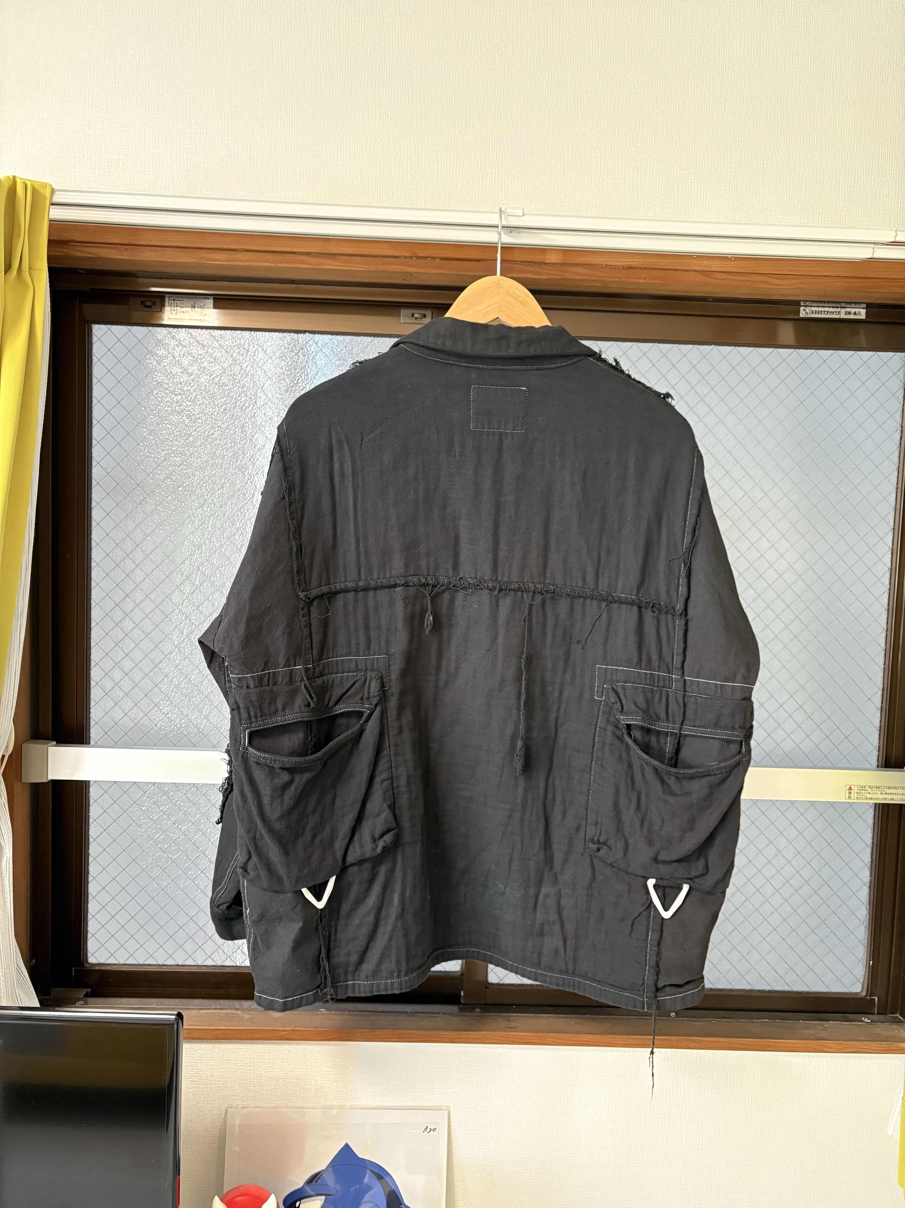 Blackmeans DISTRESSED COTTON CARGO JACKET Size US L / EU 52-54 / 3 - 2 Thumbnail