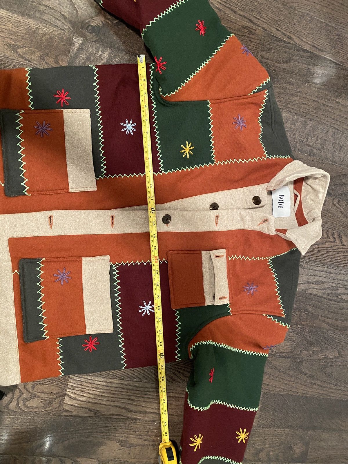 Bode BODE Embroidered Autumn Quilt Jacket size L/XL Size US L / EU 52-54 / 3 - 21 Thumbnail