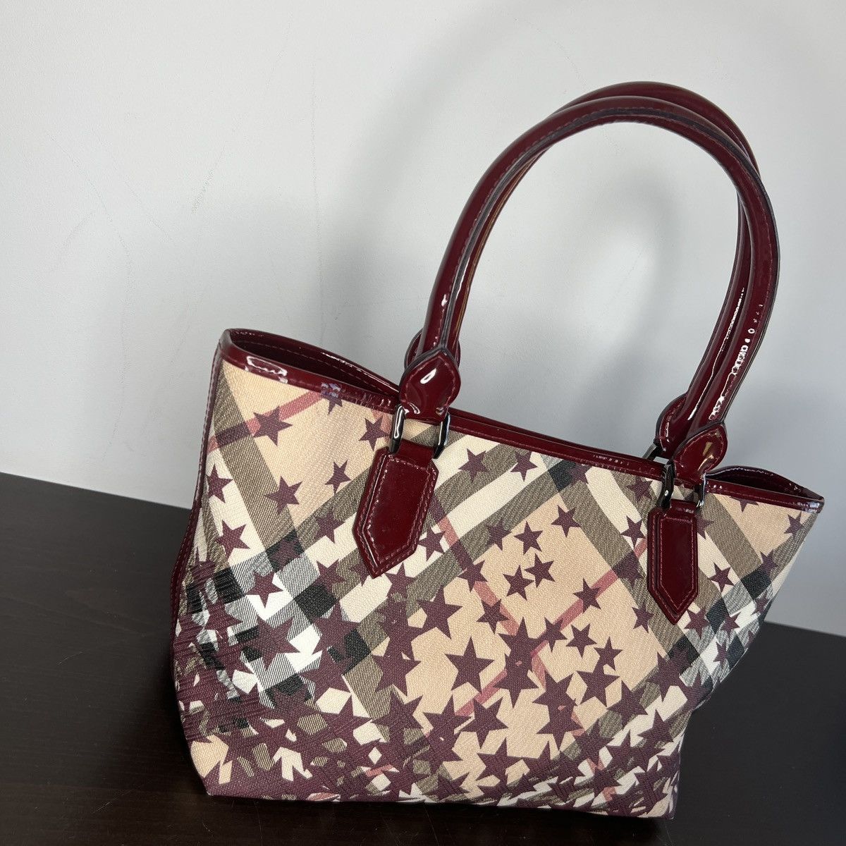 Burberry × Designer Burberry Nova Check Handle Shoulder Bag Nova Check Stars Size ONE SIZE - 5 Thumbnail