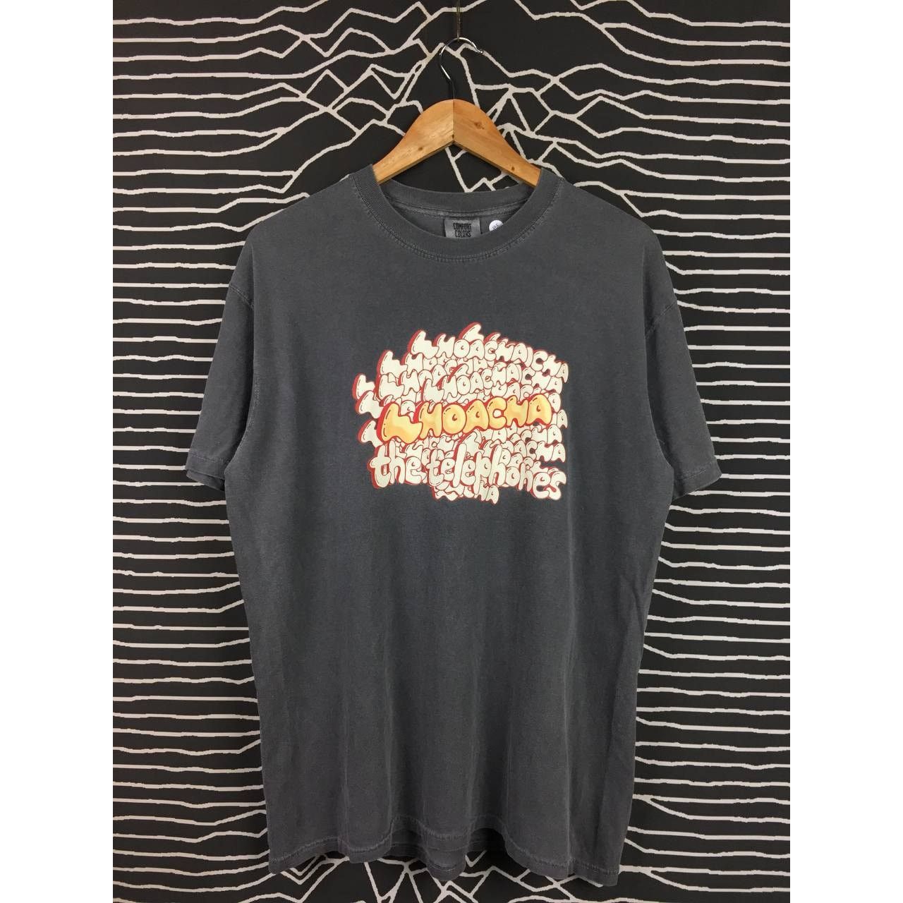 Band Tees × Japanese Brand × Vintage The Telephones Japanese Rock-Electronic Band Whoa Cha Tee Size US L / EU 52-54 / 3 - 1 Thumbnail